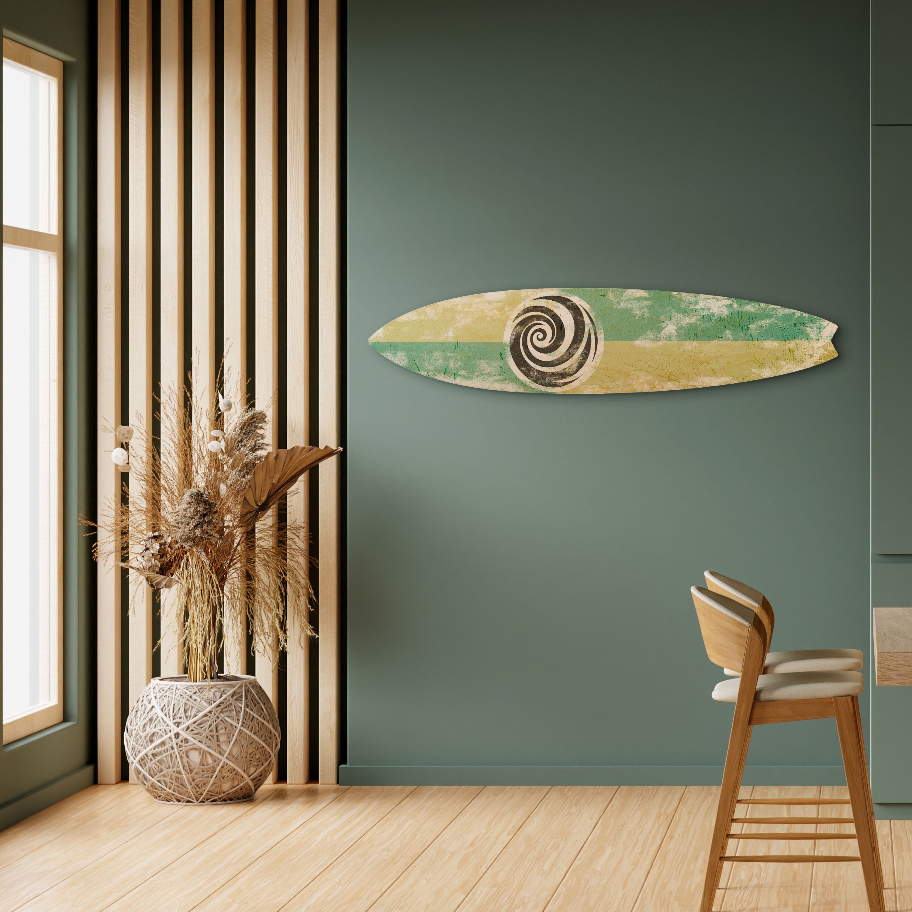 CURLY MODE Dekoracyjna deska surfingowa