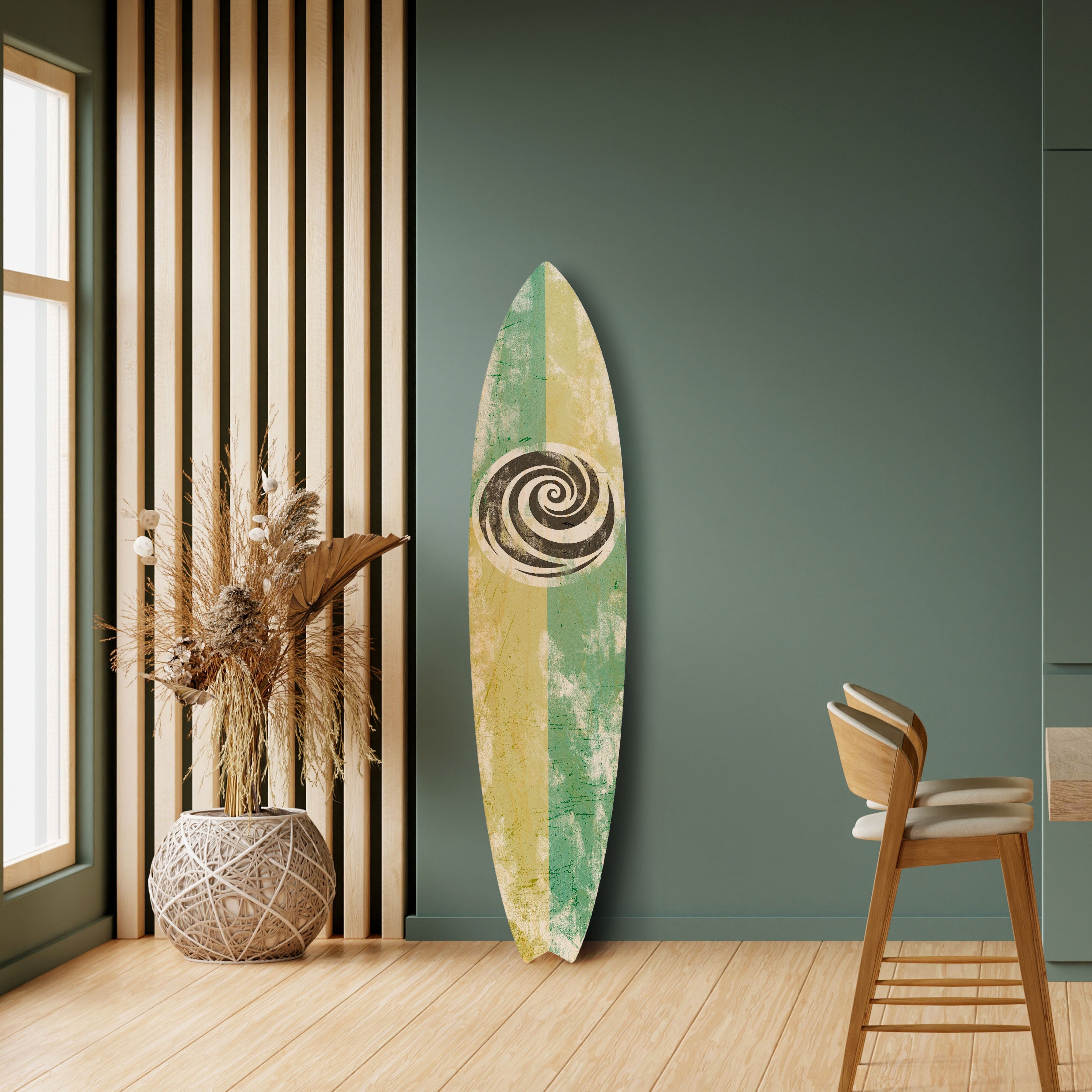 CURLY MODE Dekoracyjna deska surfingowa