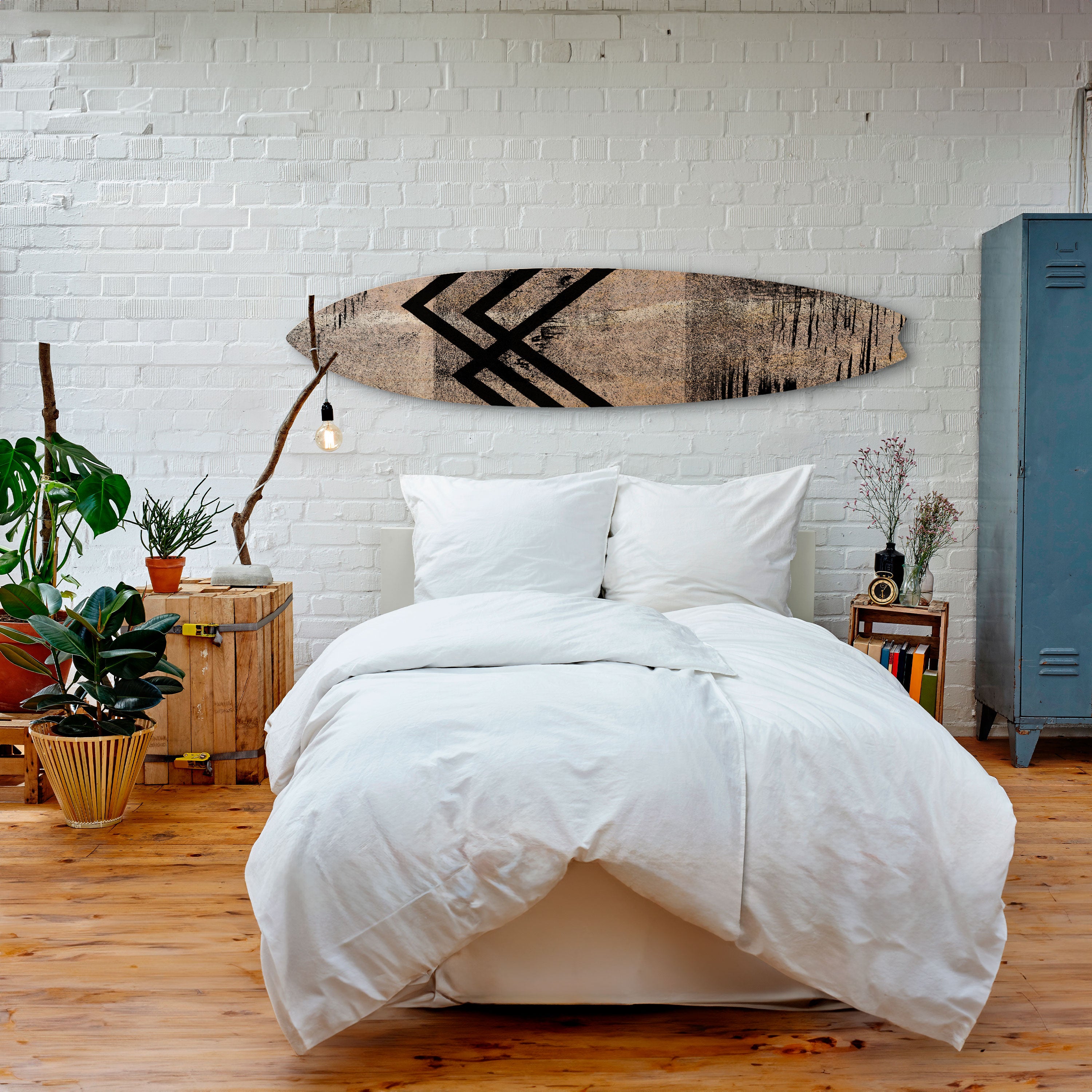 SUMMIT STRIPES Dekoracyjna deska surfingowa