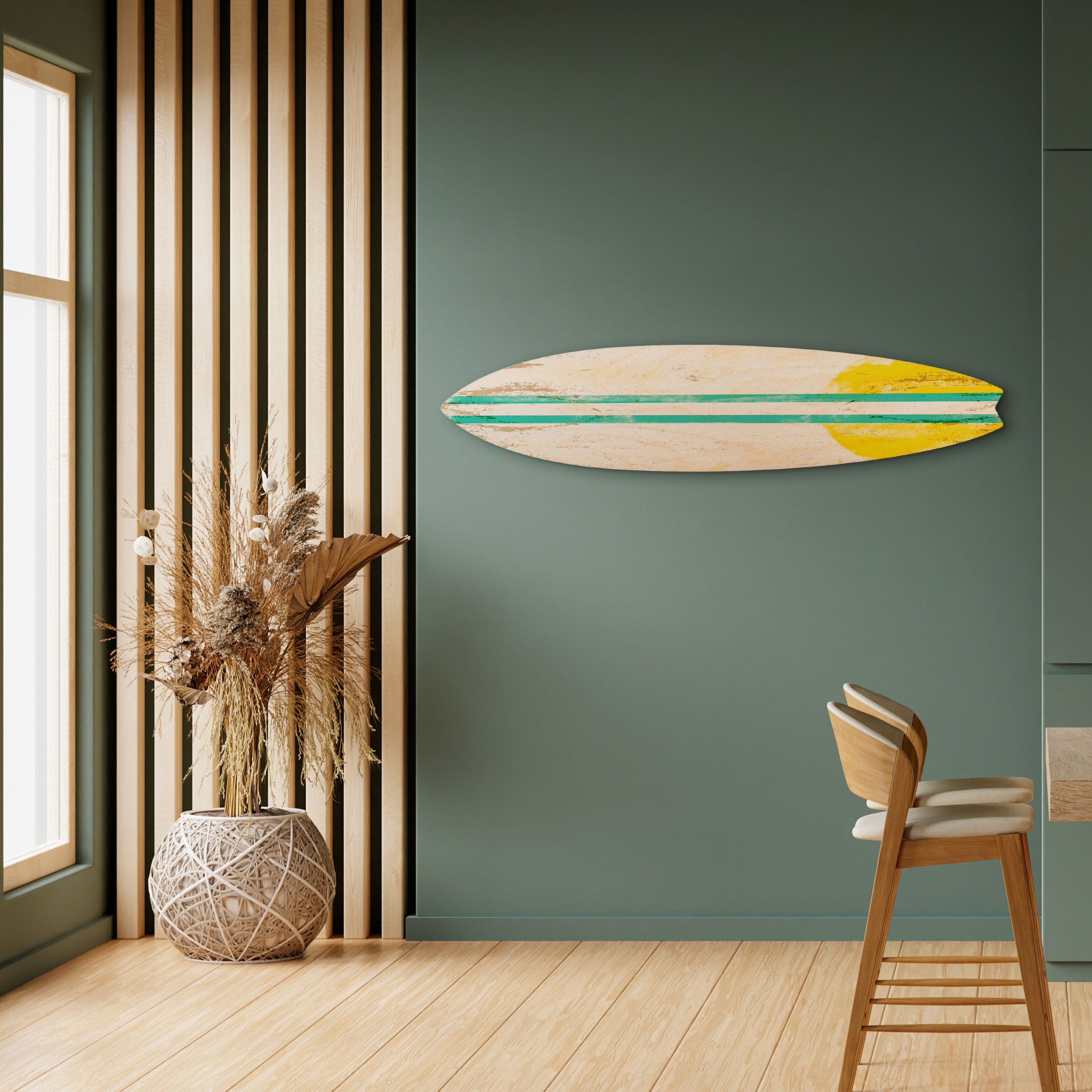 SUNSET RIDER Dekoracyjna deska surfingowa