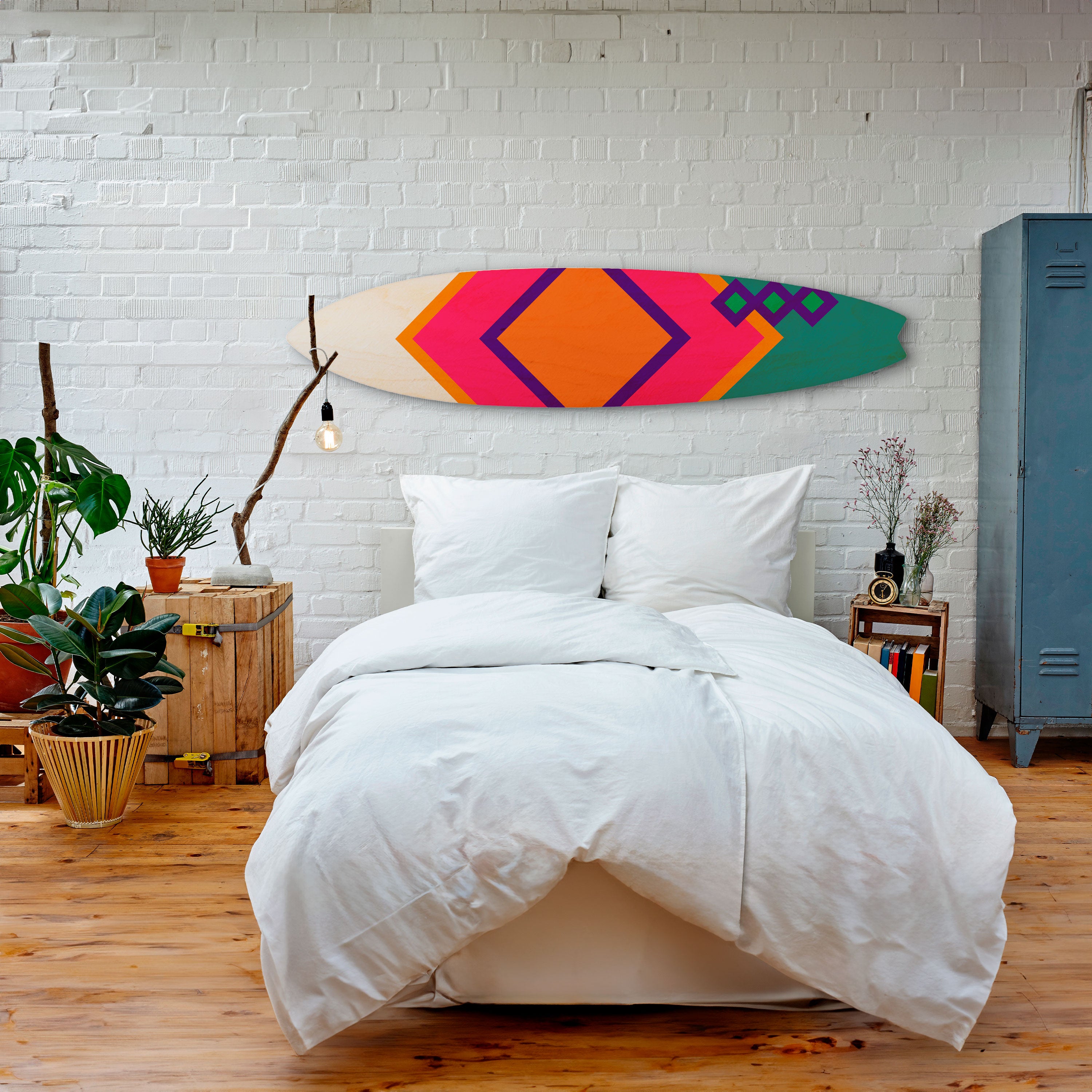 LUMINOUS BRILLIANCE Dekoracyjna deska surfingowa