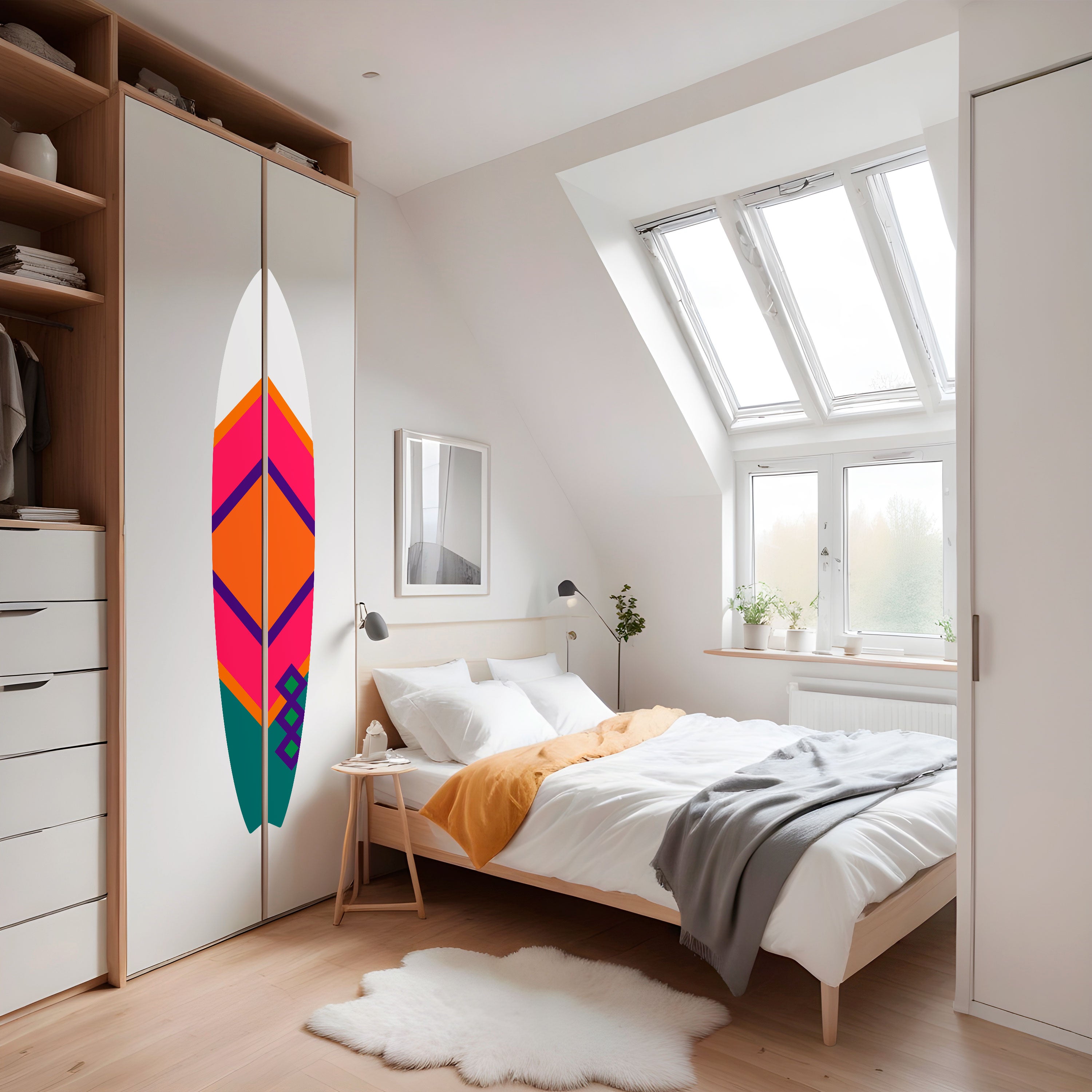 LUMINOUS BRILLIANCE Naklejka - deska surfingowa