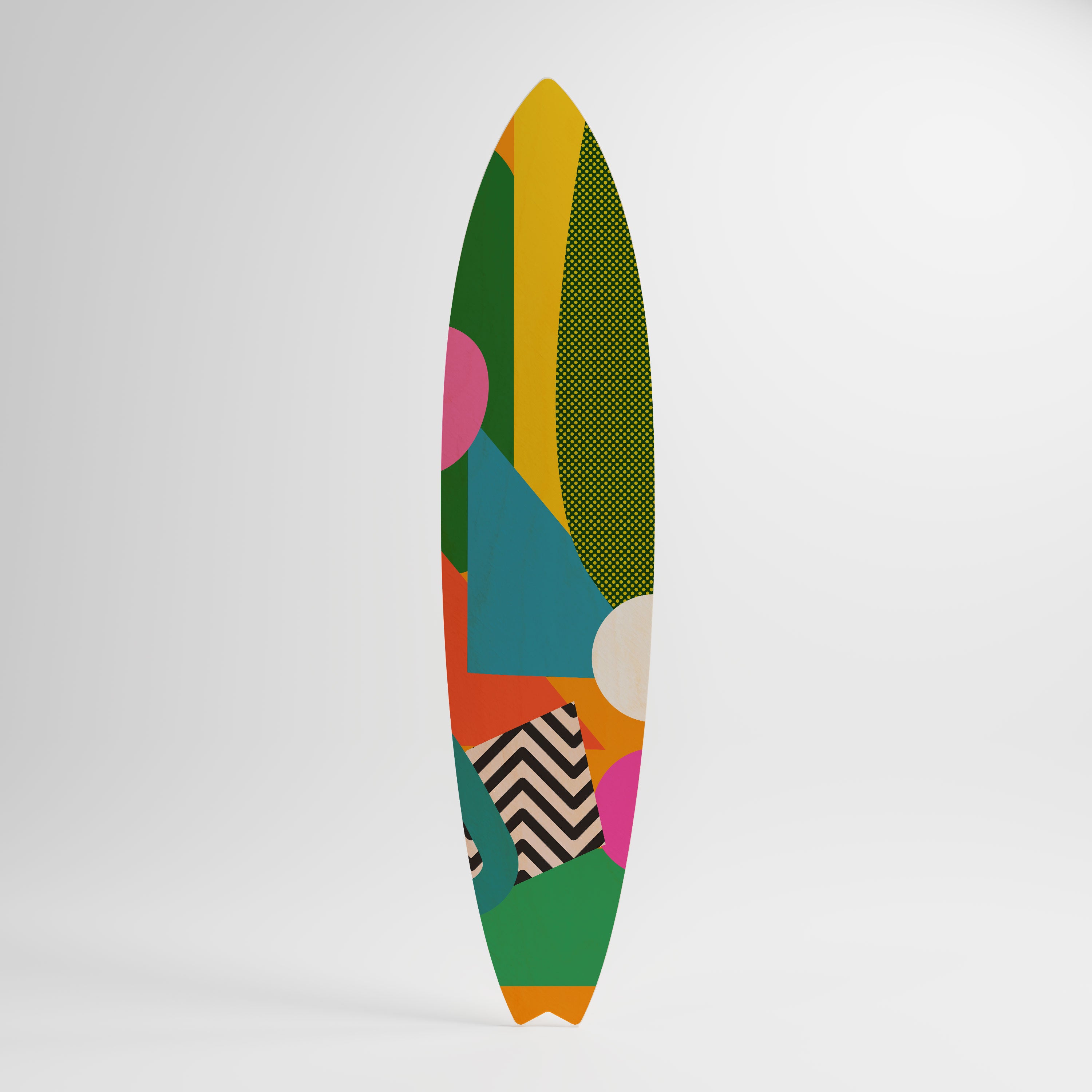RADIANT HUES Dekoracyjna deska surfingowa