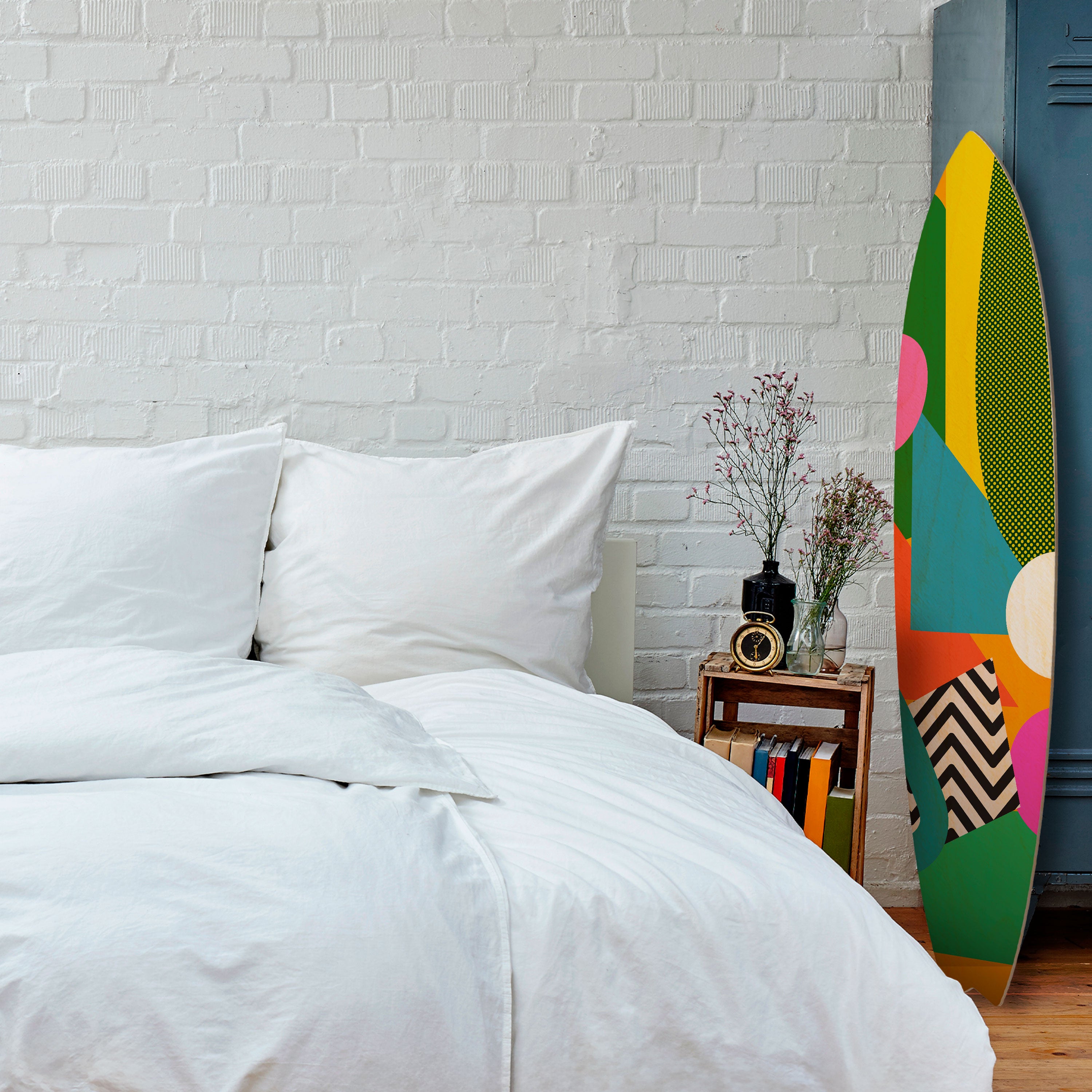 RADIANT HUES Dekoracyjna deska surfingowa