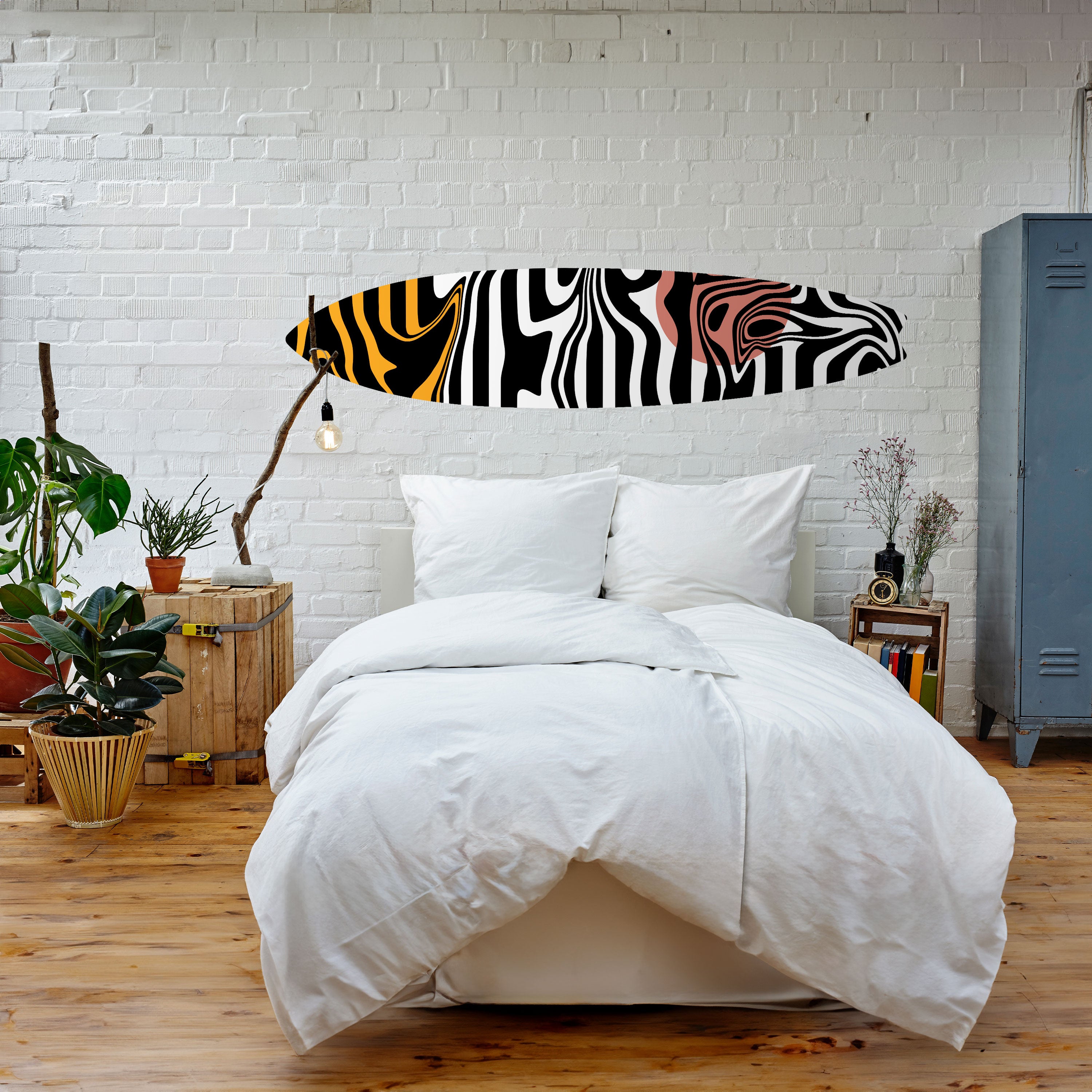 RIPPLE FLOW Naklejka - deska surfingowa