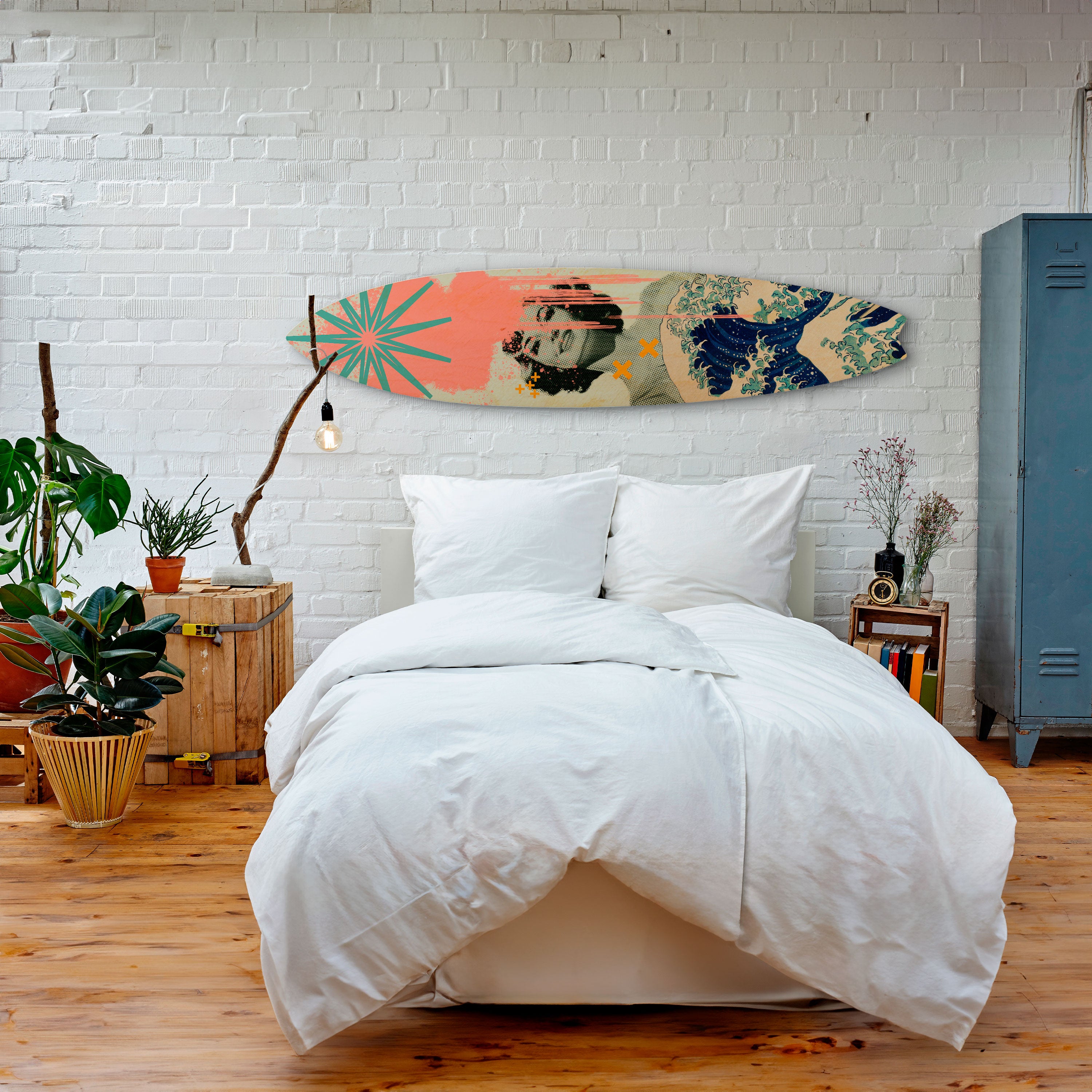 KANAGAWA BEAUTY Dekoracyjna deska surfingowa