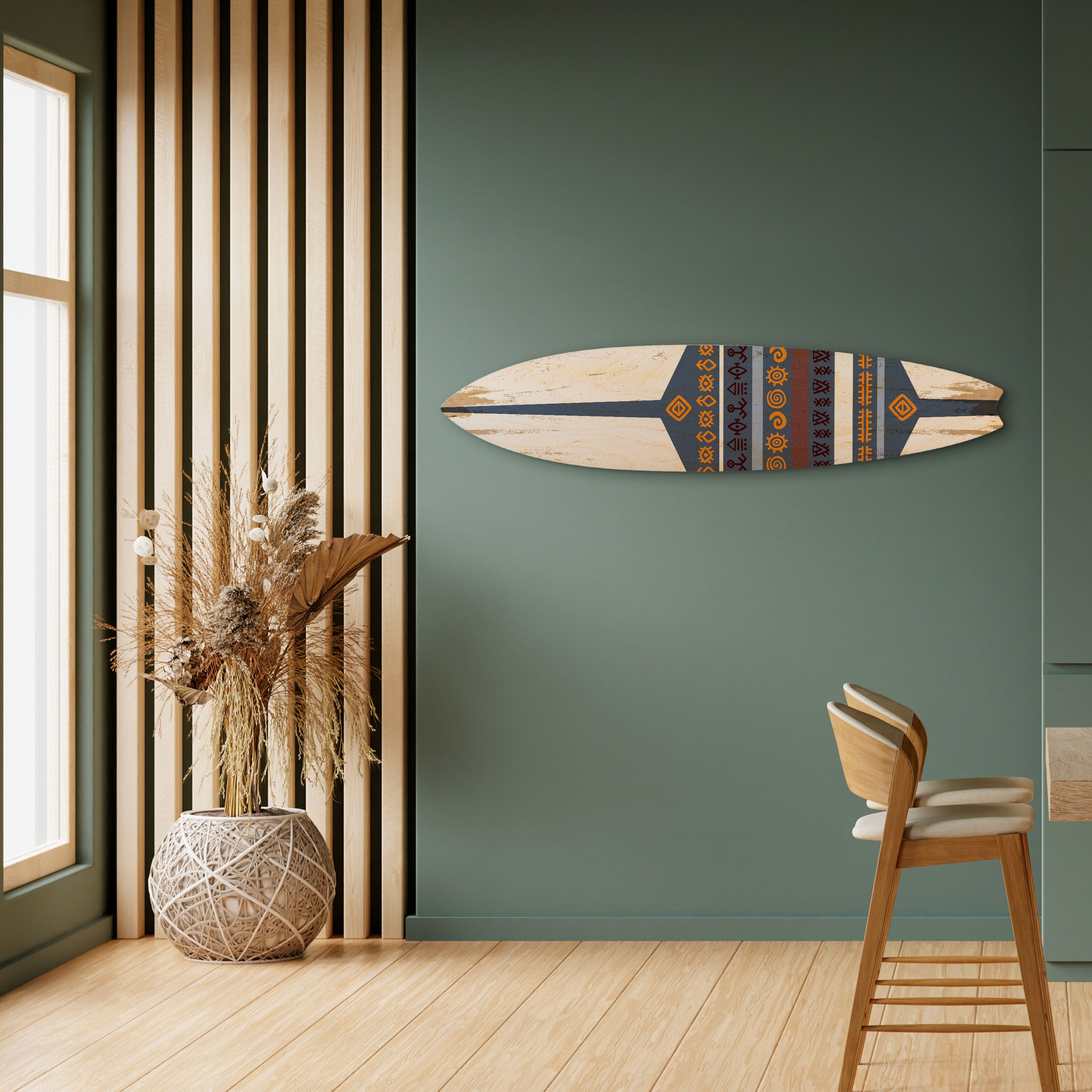 AFRICAN VINTAGE Dekoracyjna deska surfingowa