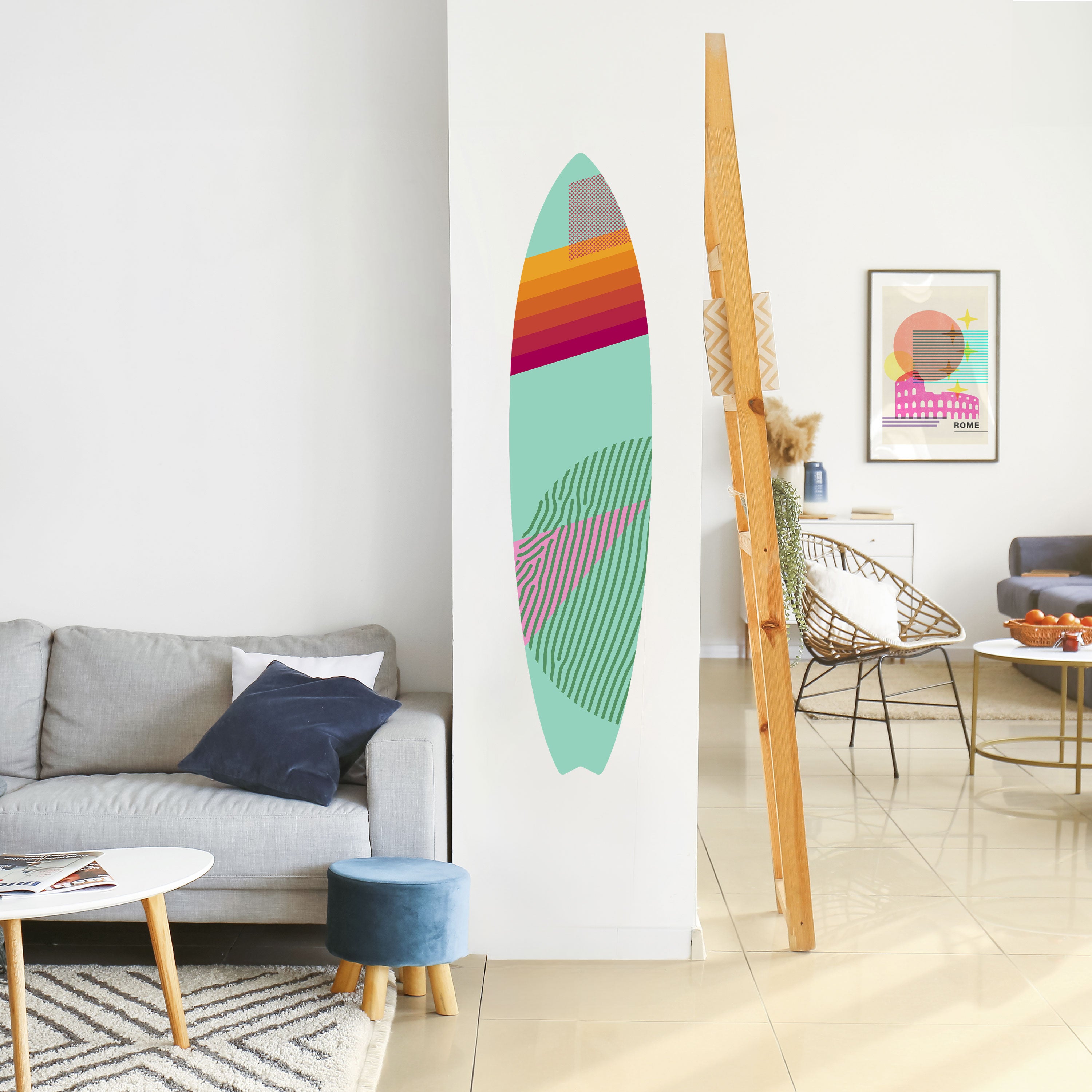 DAILY RADIANCE Naklejka - deska surfingowa