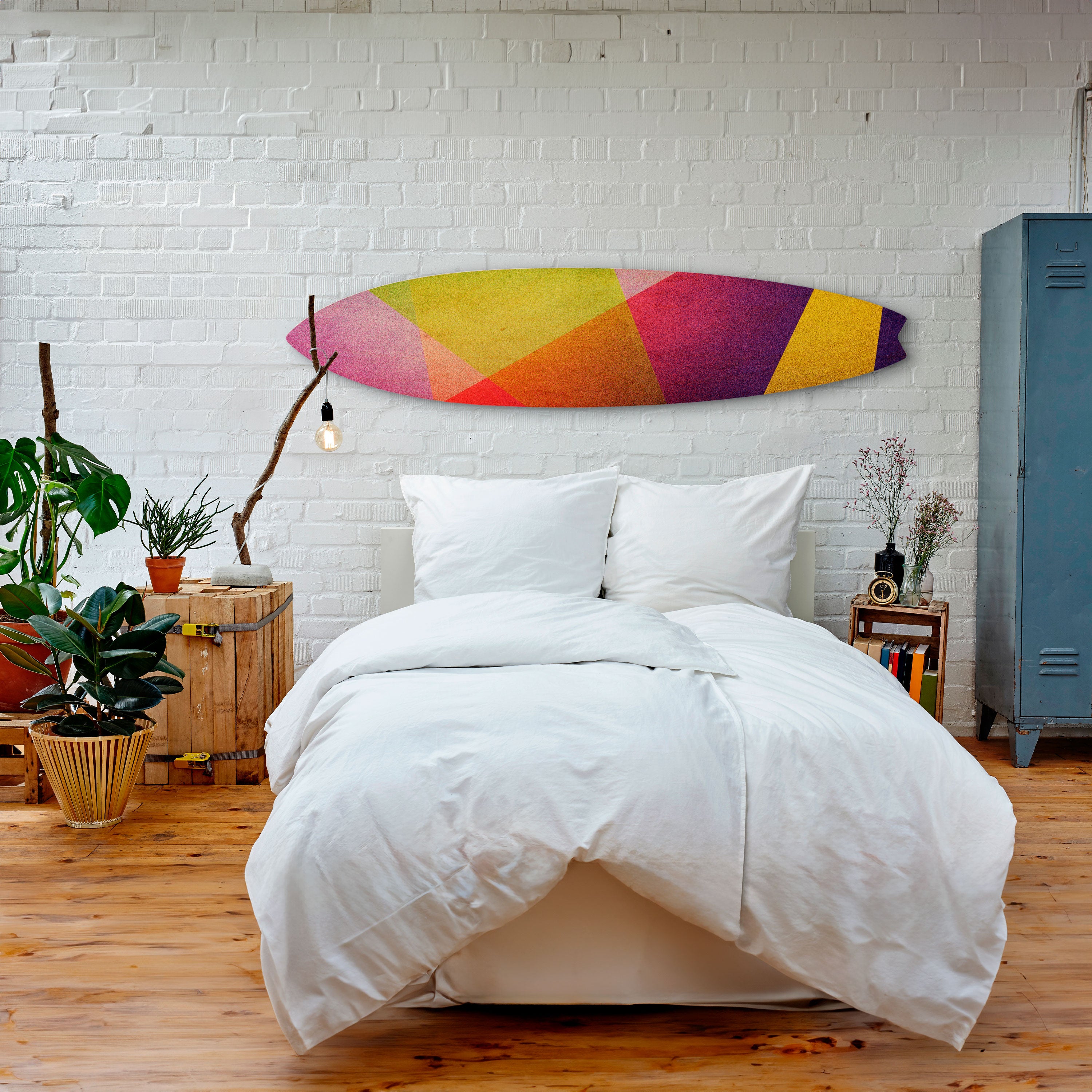 VIVID GEOMETRY Dekoracyjna deska surfingowa