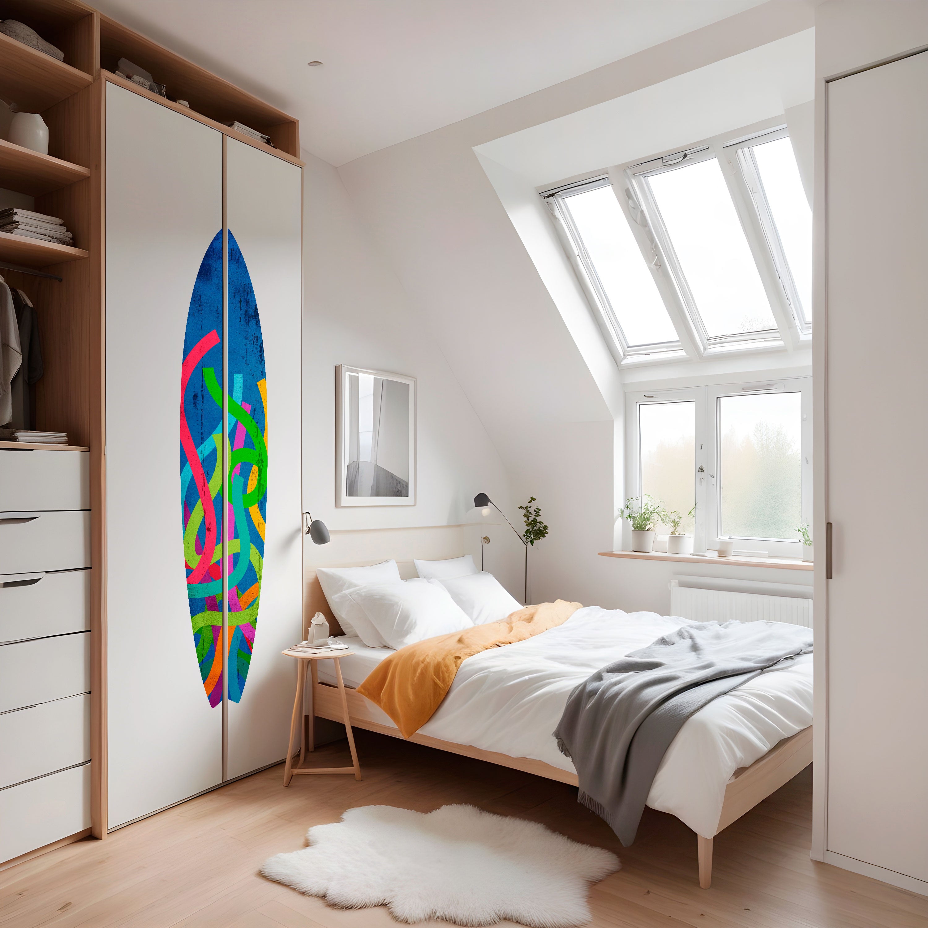 STREAMER TANGLE Naklejka - deska surfingowa