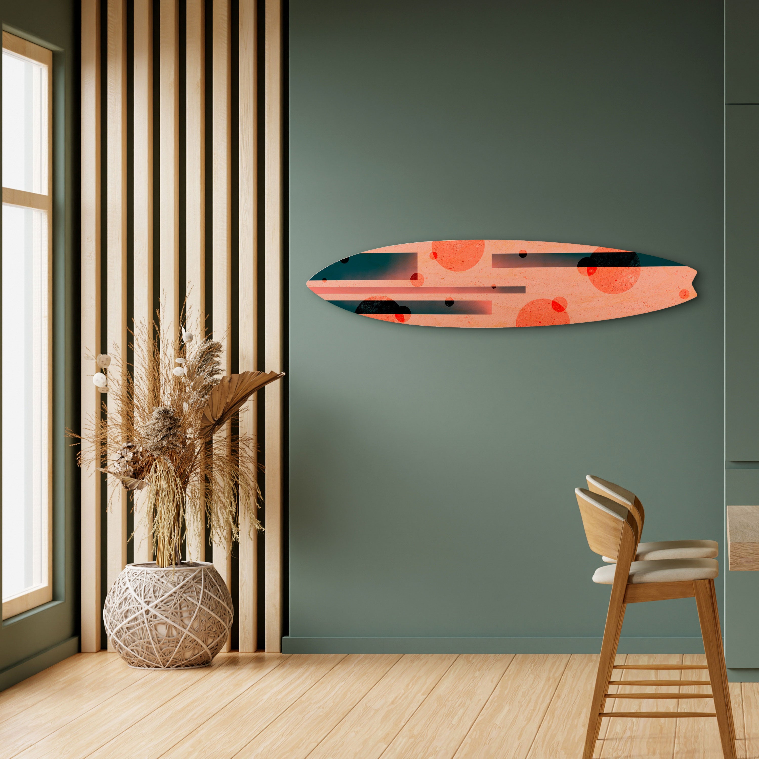 BLUSHED SPECTRUM Dekoracyjna deska surfingowa