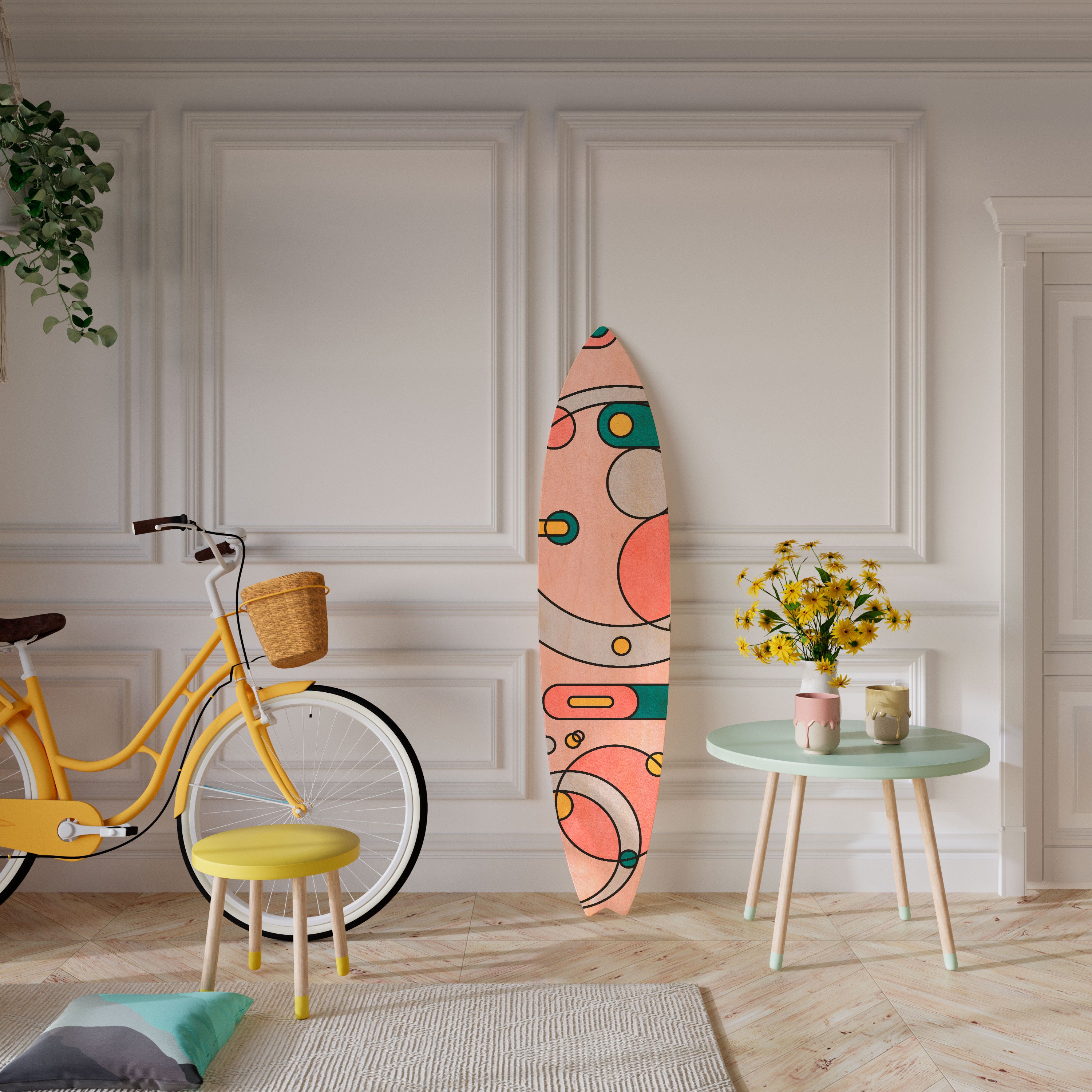 GOSSAMER ECHOES Dekoracyjna deska surfingowa