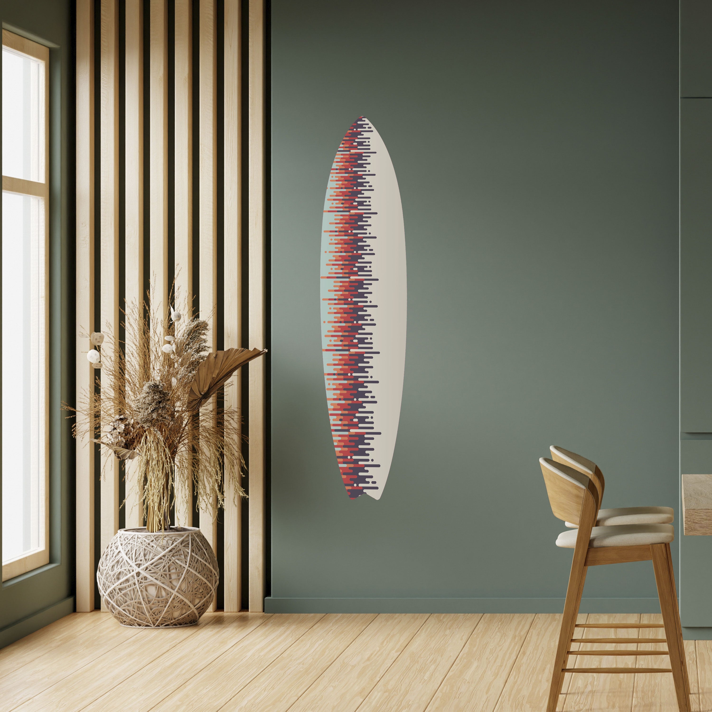 CHROMA CONTOURS Naklejka - deska surfingowa