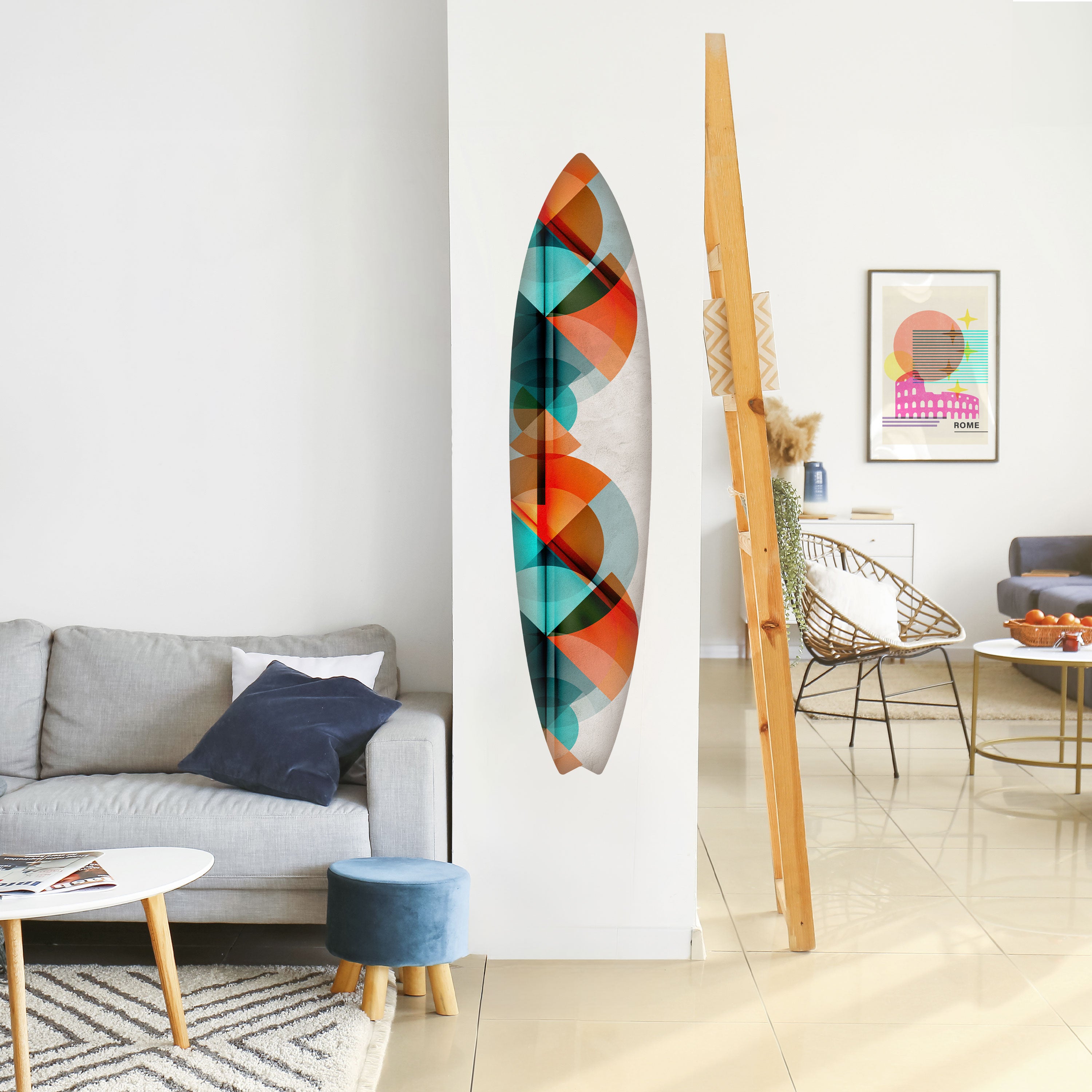 CIRCULAR RHAPSODY Naklejka - deska surfingowa