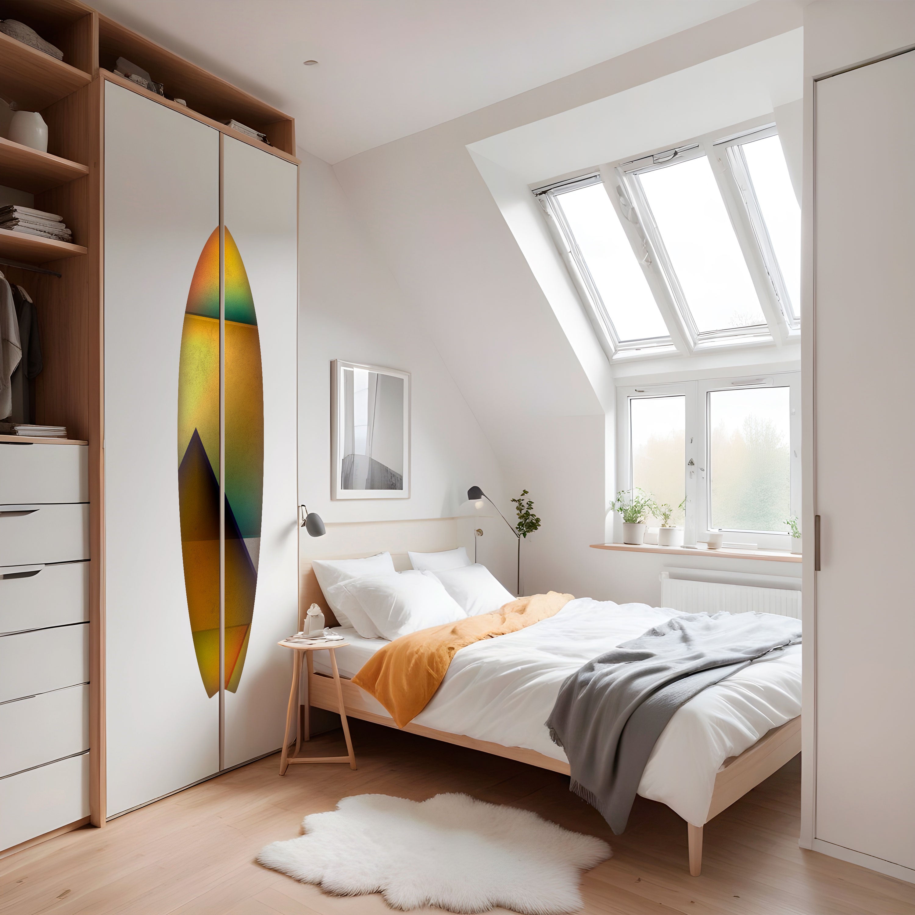 PIERCING SHARPNESS Naklejka - deska surfingowa