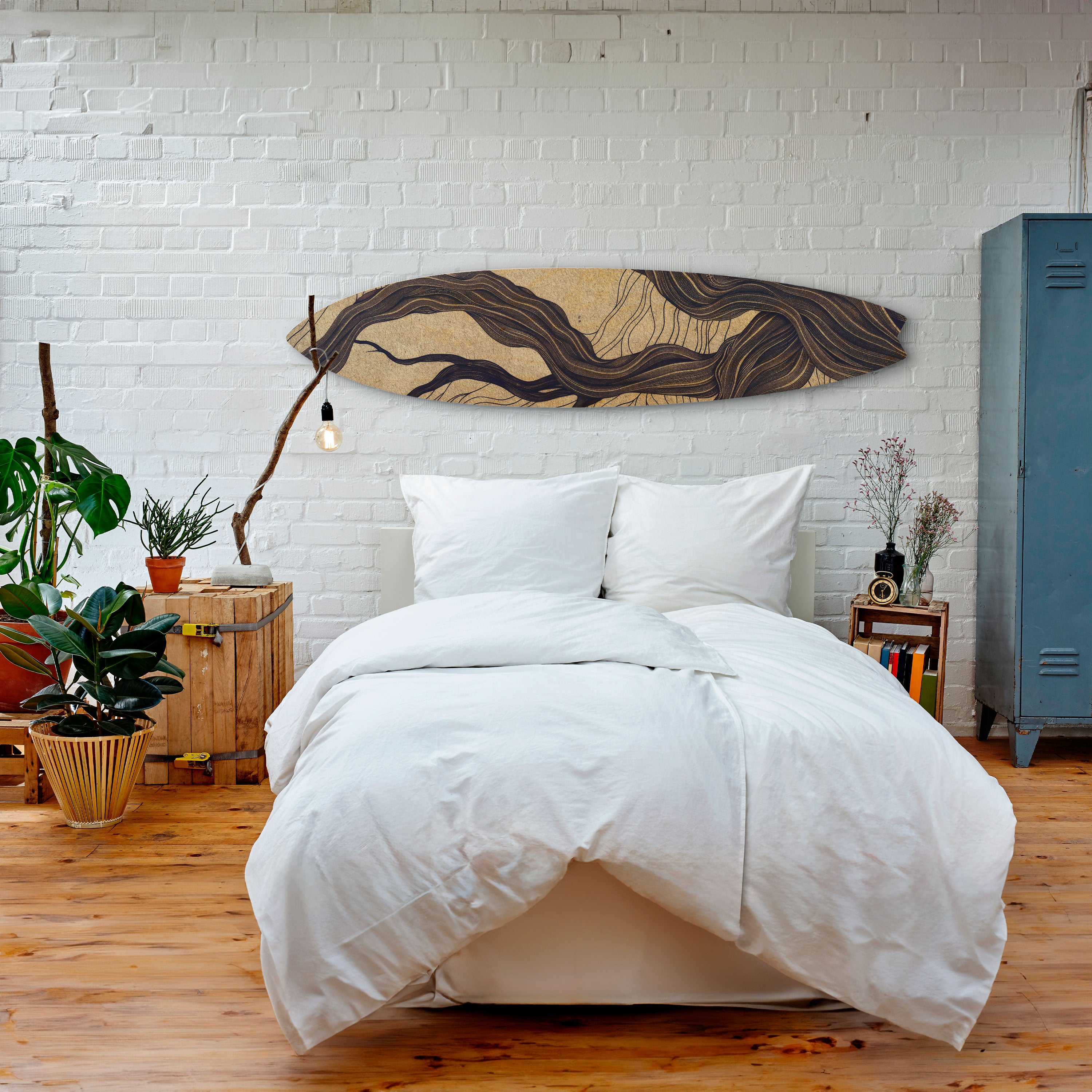 UNIFIED FRAGMENTS Dekoracyjna deska surfingowa