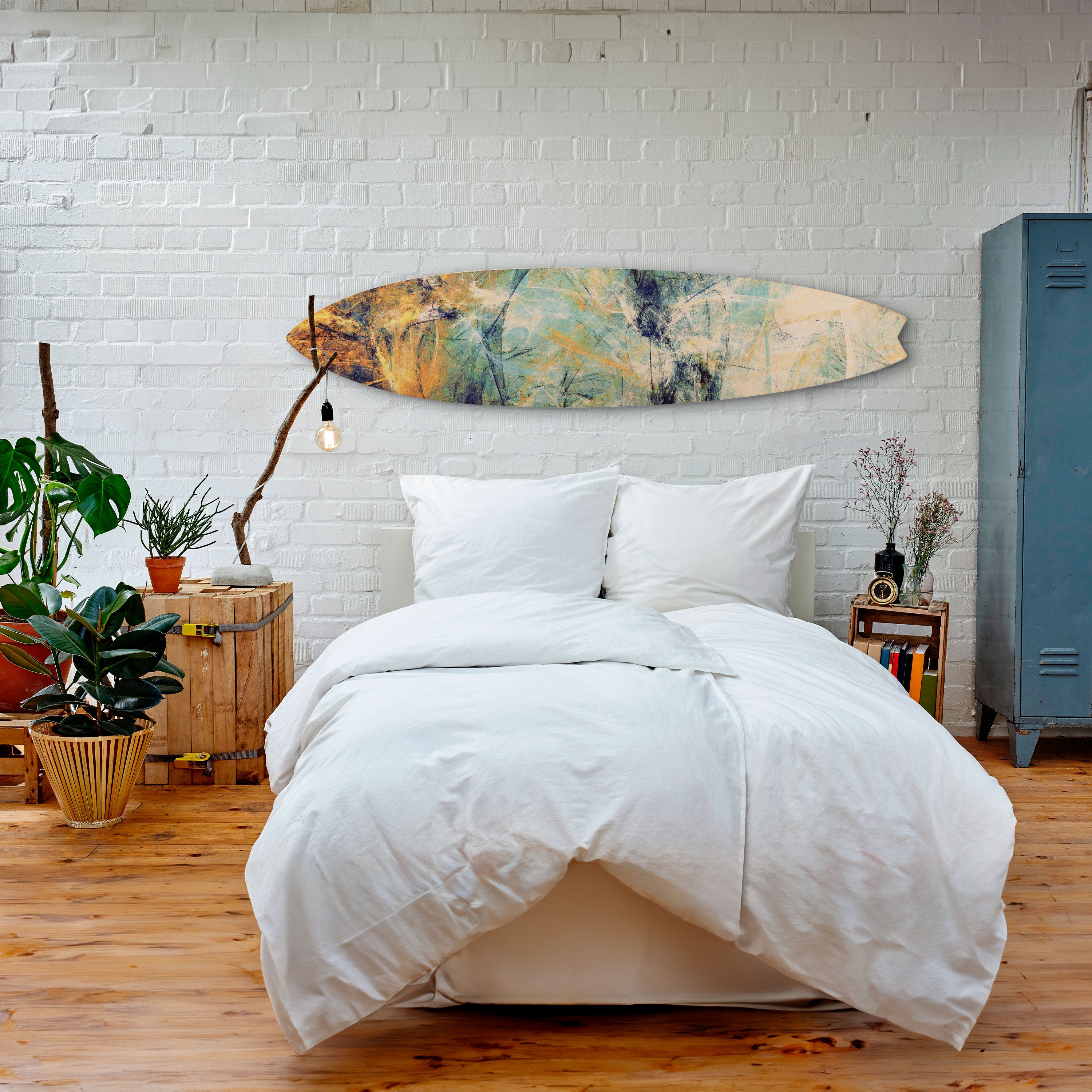 ABSTRACT THOUGHTS Dekoracyjna deska surfingowa