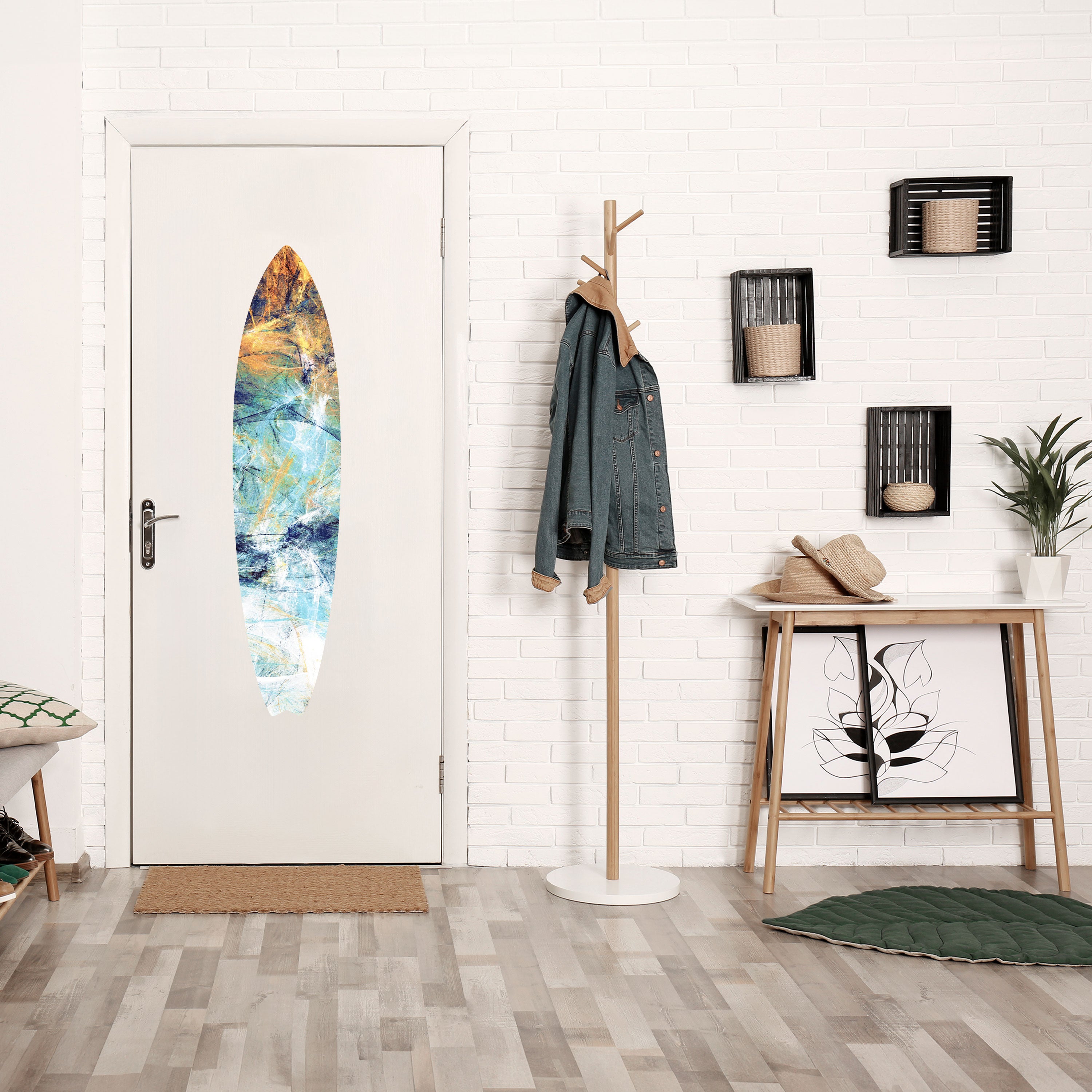 ABSTRACT THOUGHTS Naklejka - deska surfingowa