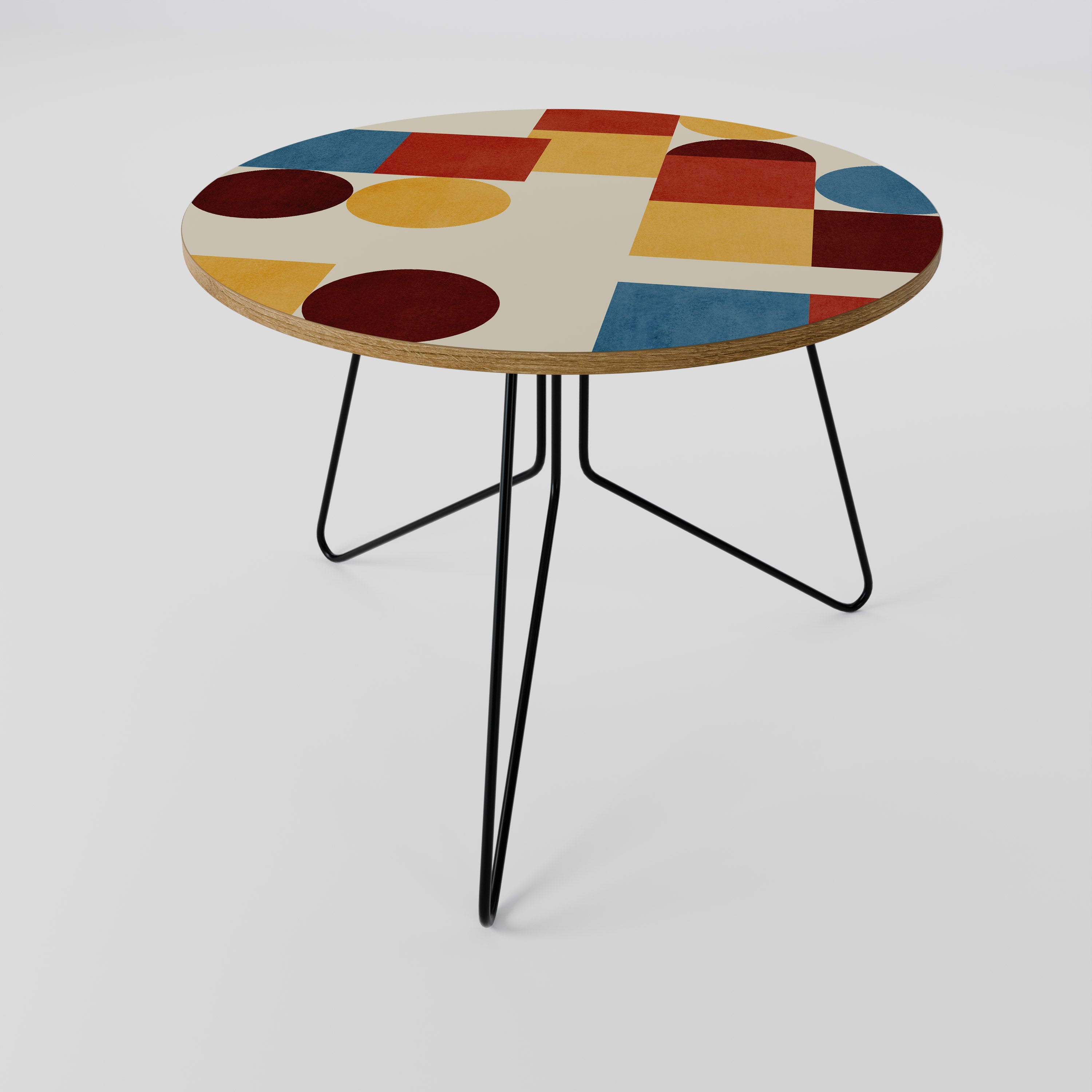 GEOMETRIC PUZZLE Stolik kawowy duży