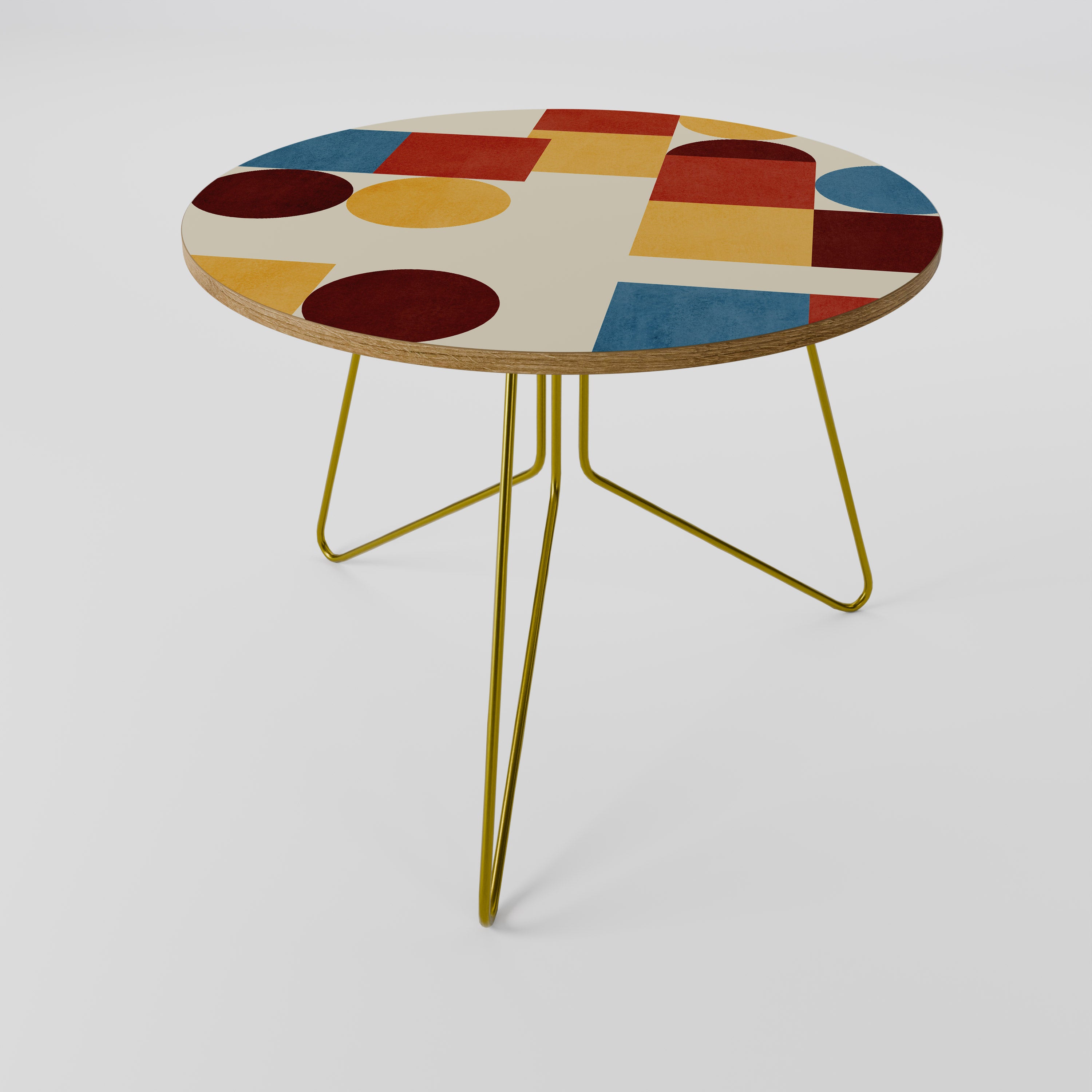 GEOMETRIC PUZZLE Stolik kawowy duży