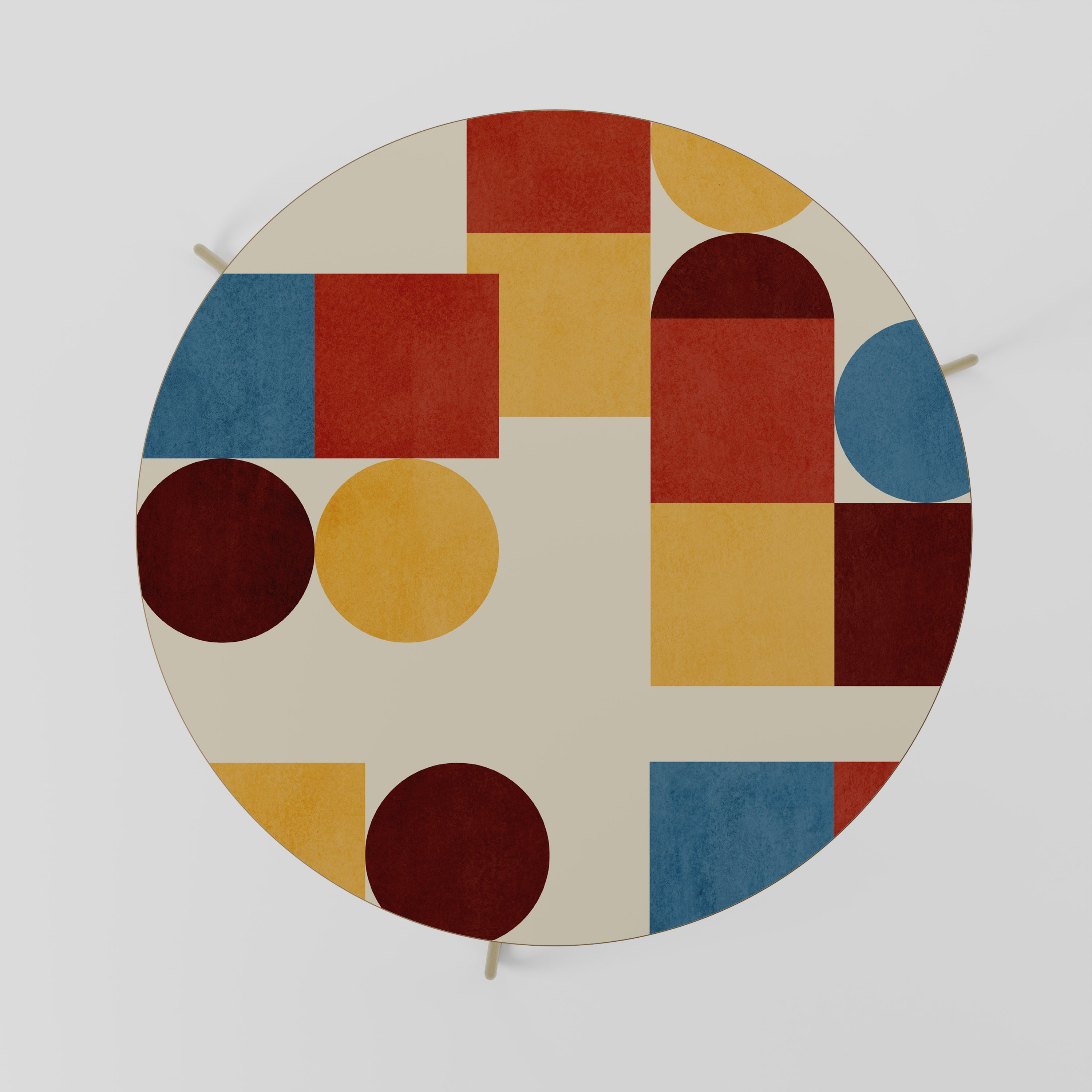 GEOMETRIC PUZZLE Stolik kawowy duży