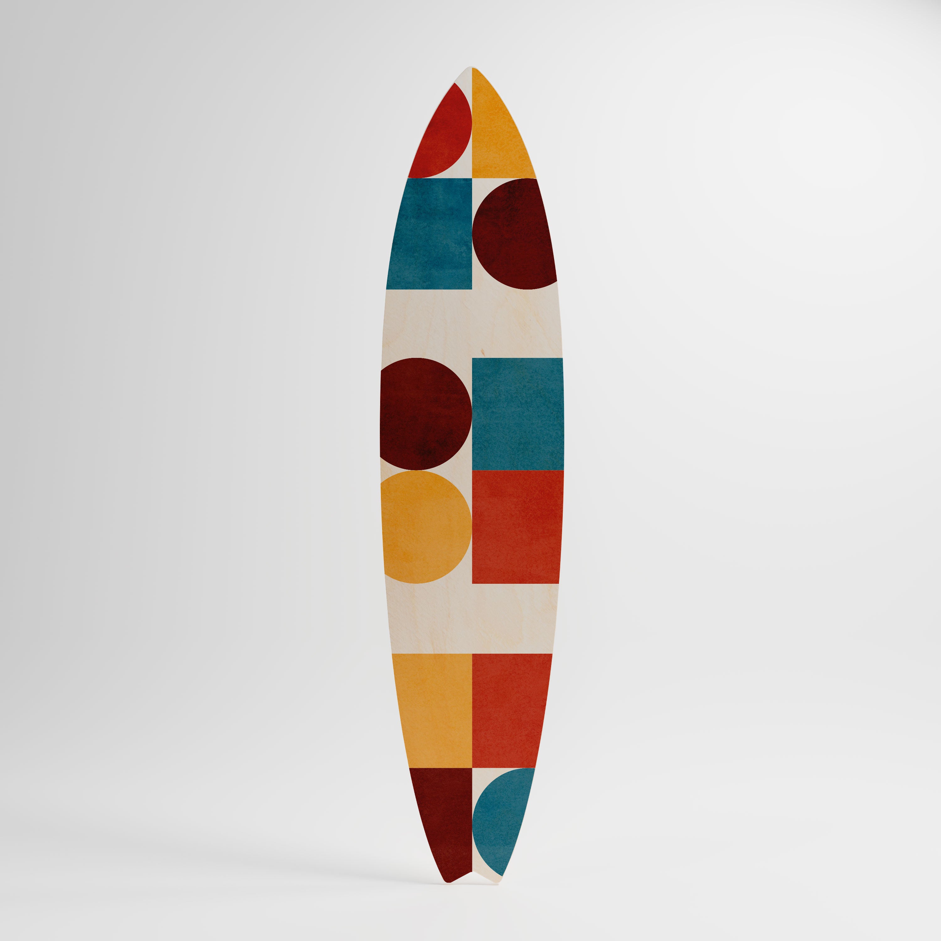 GEOMETRIC PUZZLE Dekoracyjna deska surfingowa