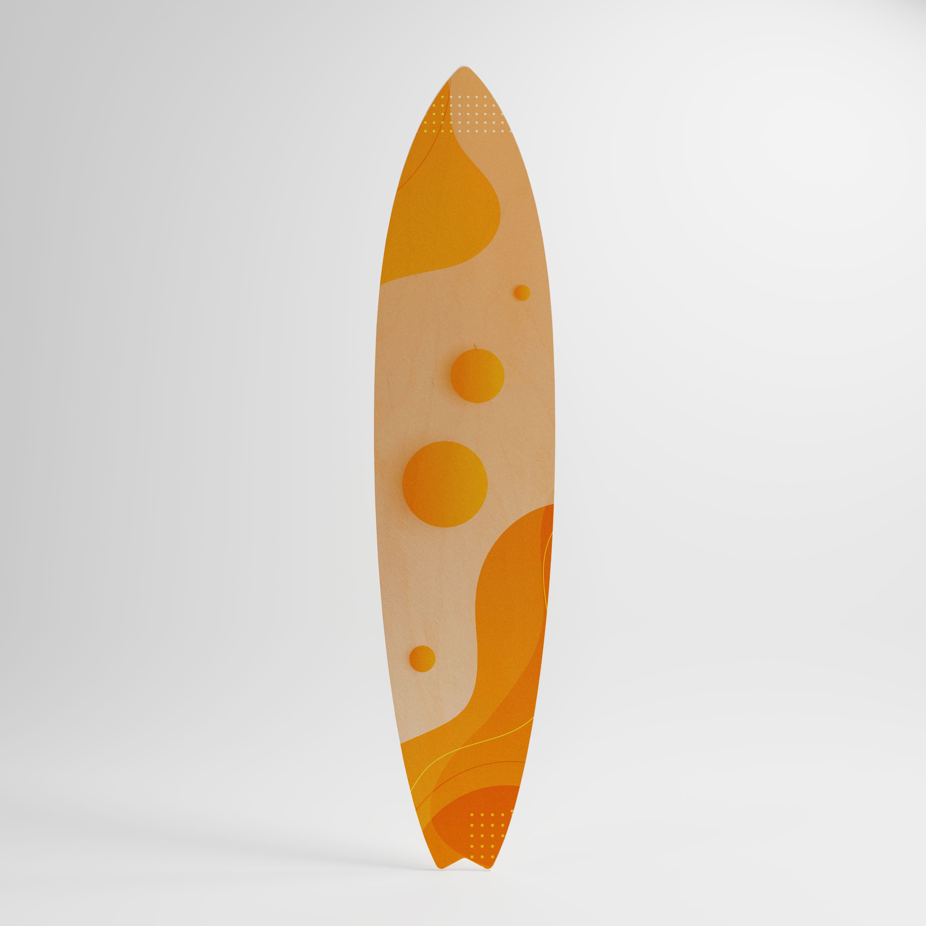 ORANGE ARRANGEMENT Dekoracyjna deska surfingowa