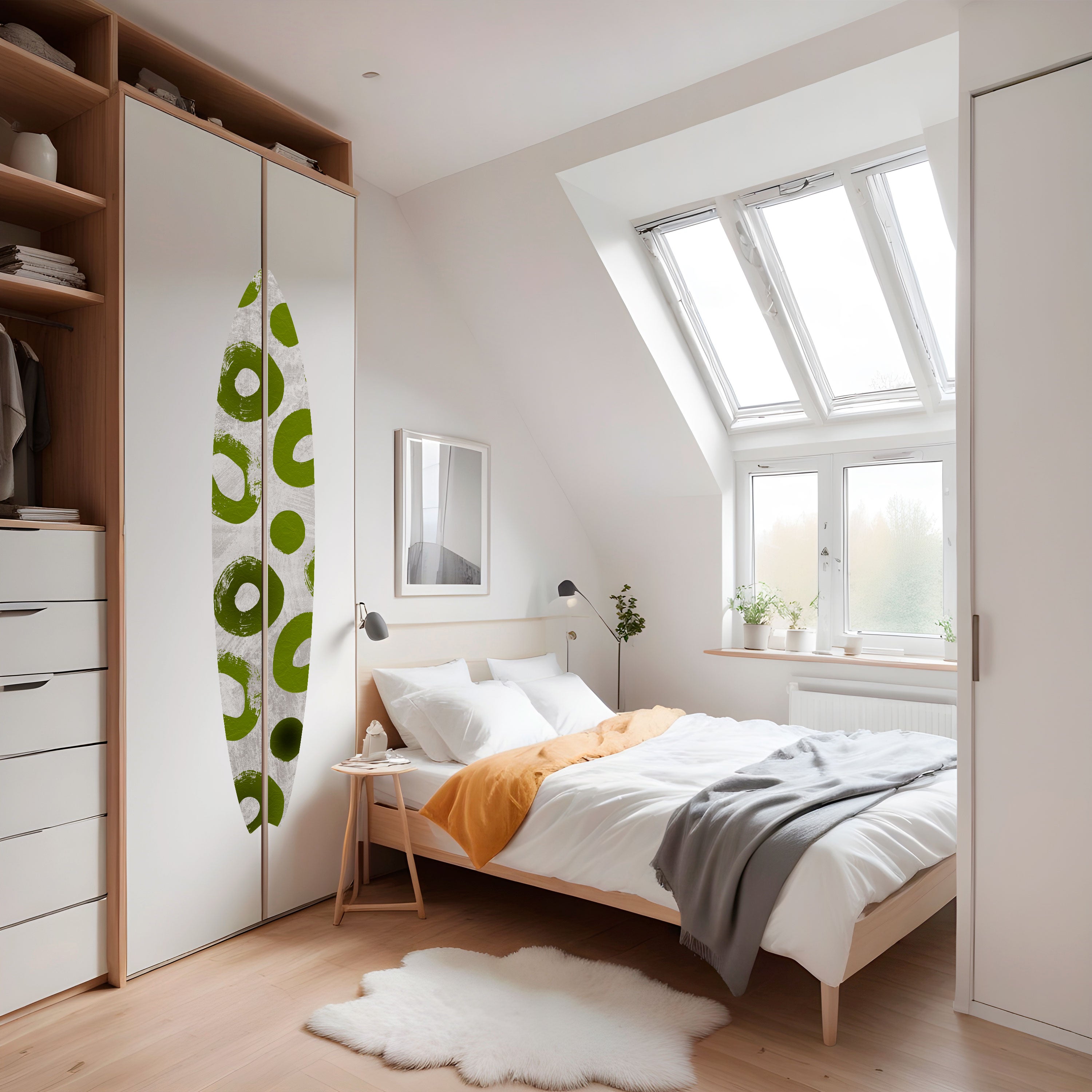 GREEN RHAPSODY Naklejka - deska surfingowa