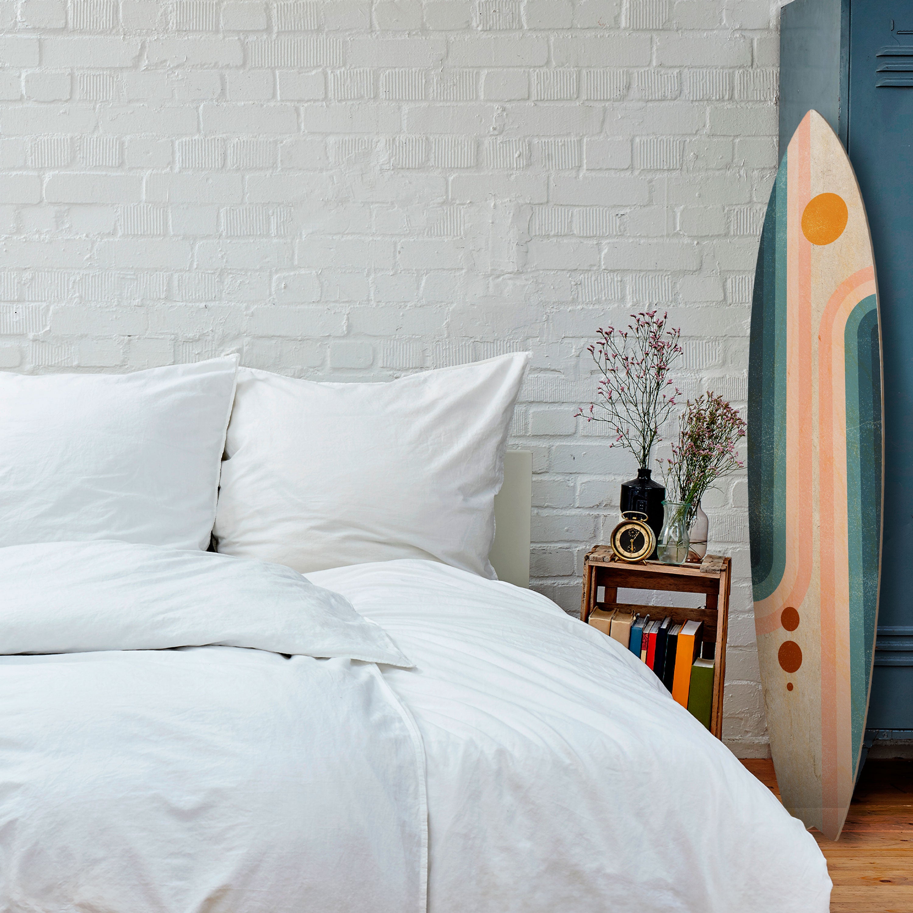 TWO HALVES Dekoracyjna deska surfingowa