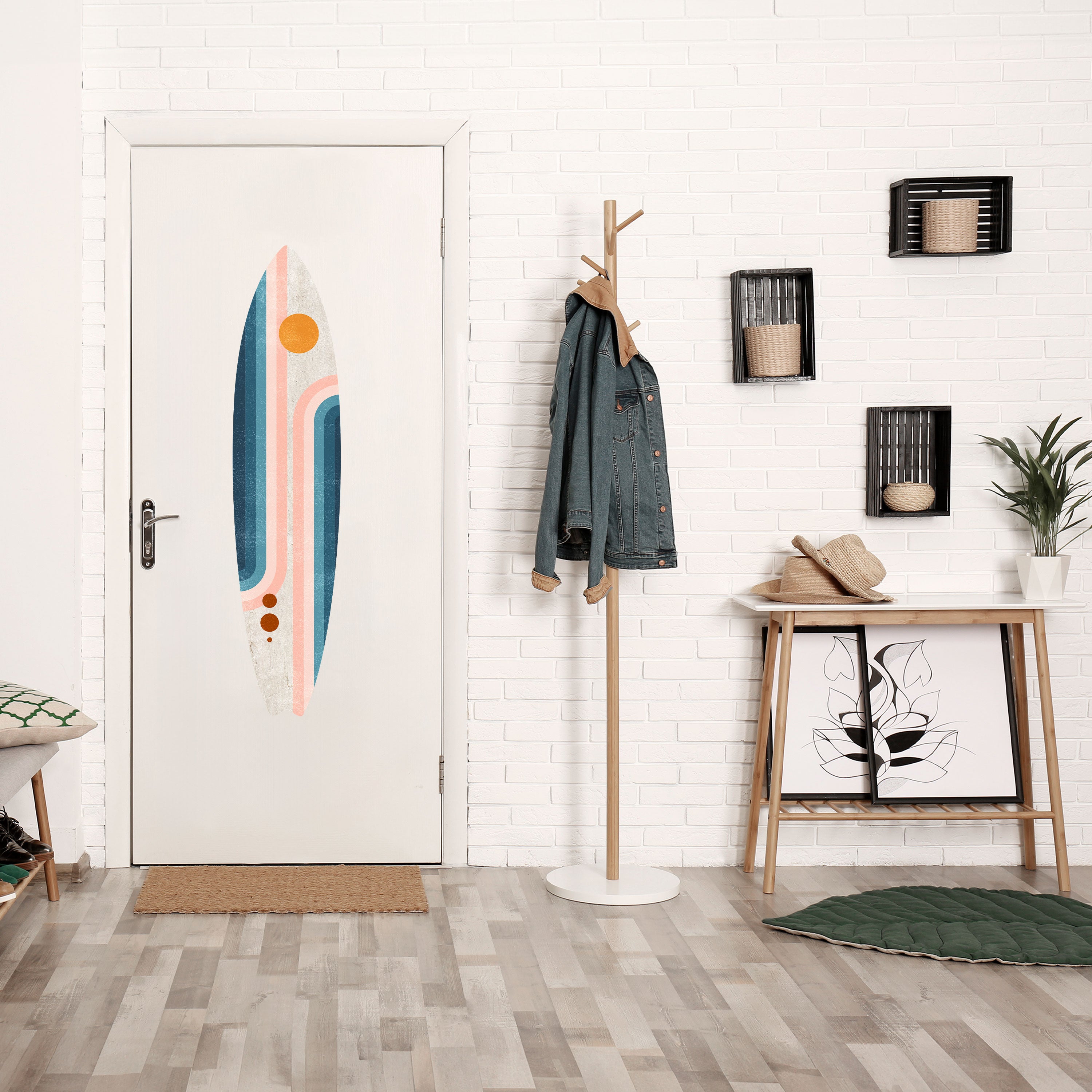 TWO HALVES Naklejka - deska surfingowa