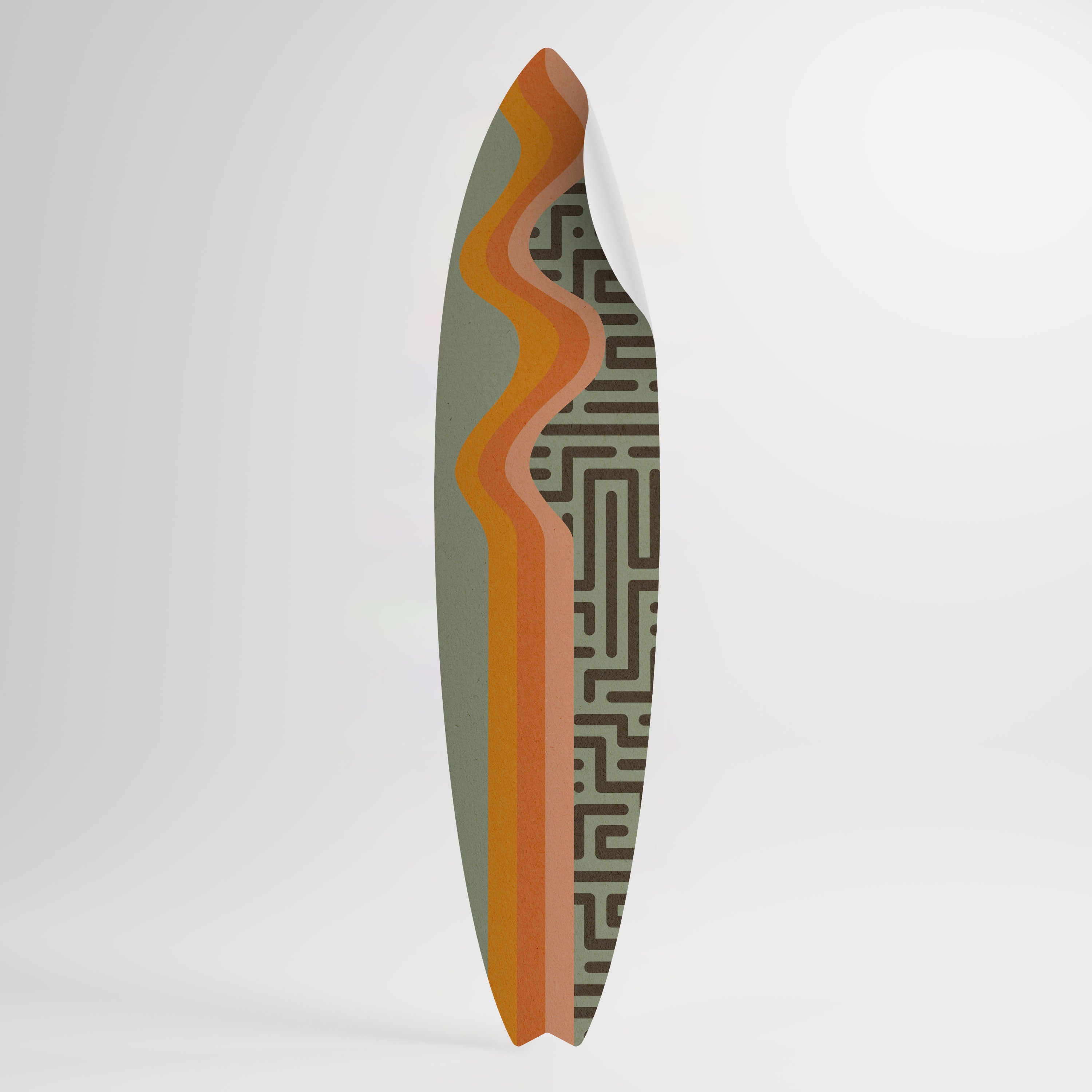 SIMPLE SOLUTIONS Naklejka - deska surfingowa