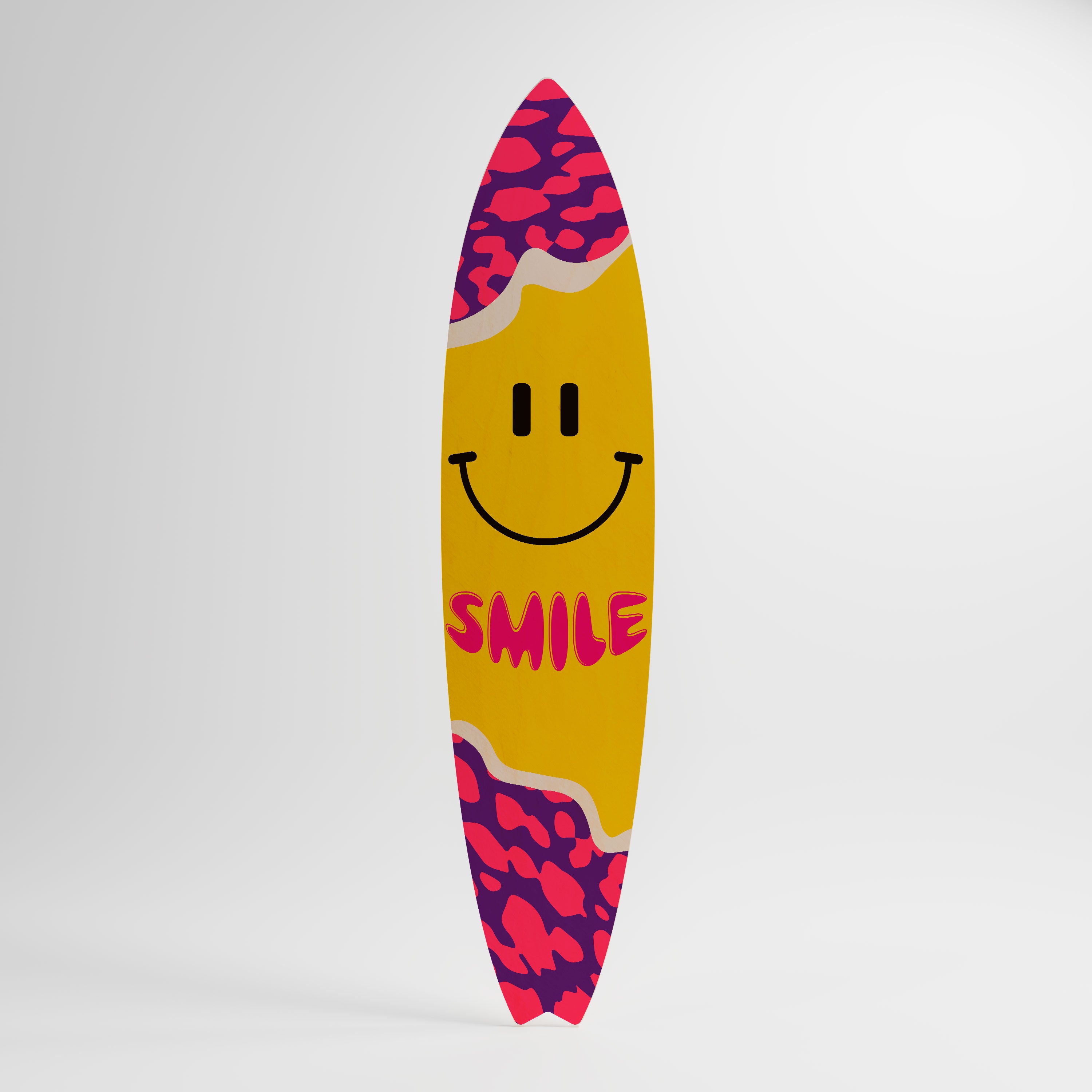 KEEP SMILING Dekoracyjna deska surfingowa