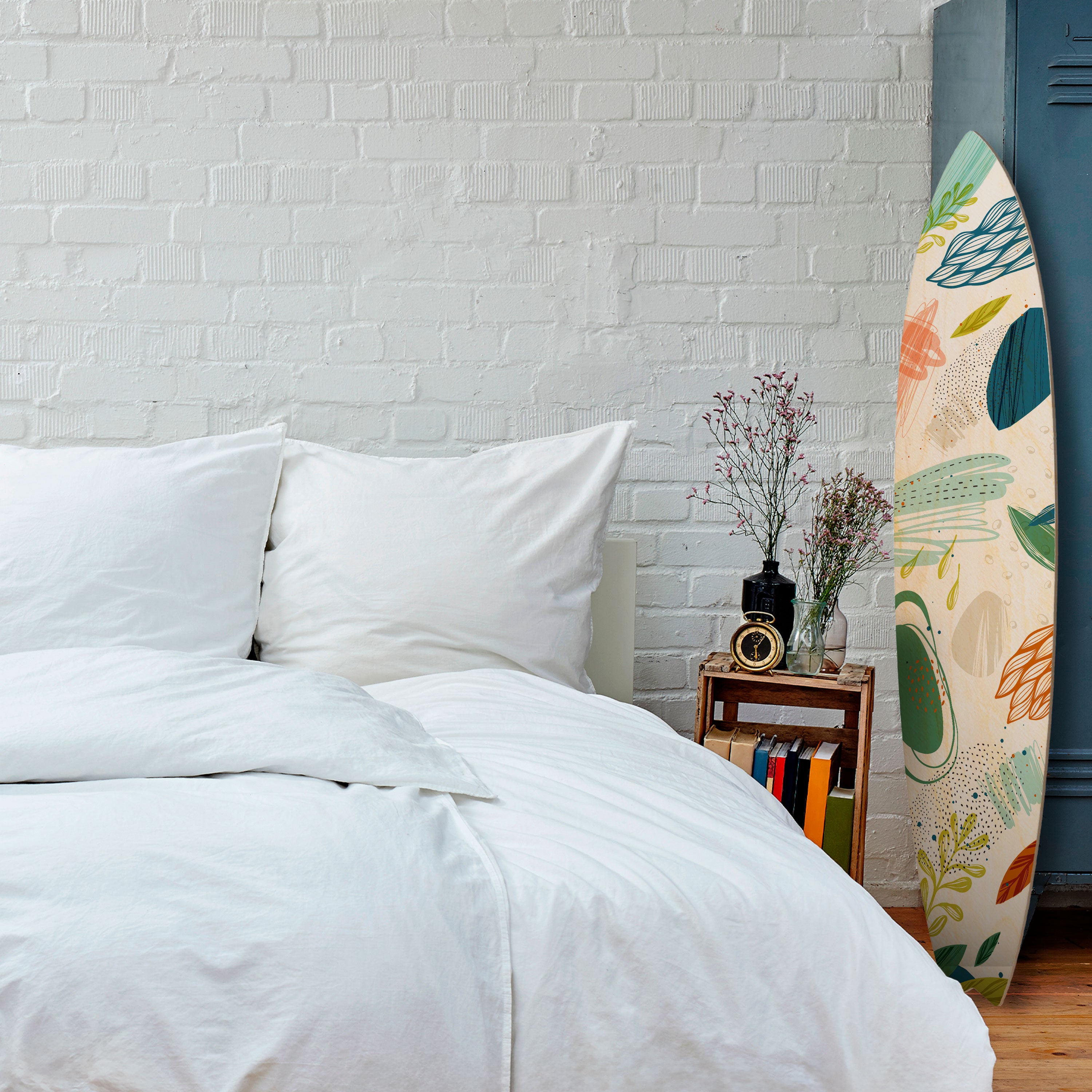 BOTANICAL HURRICANE Dekoracyjna deska surfingowa