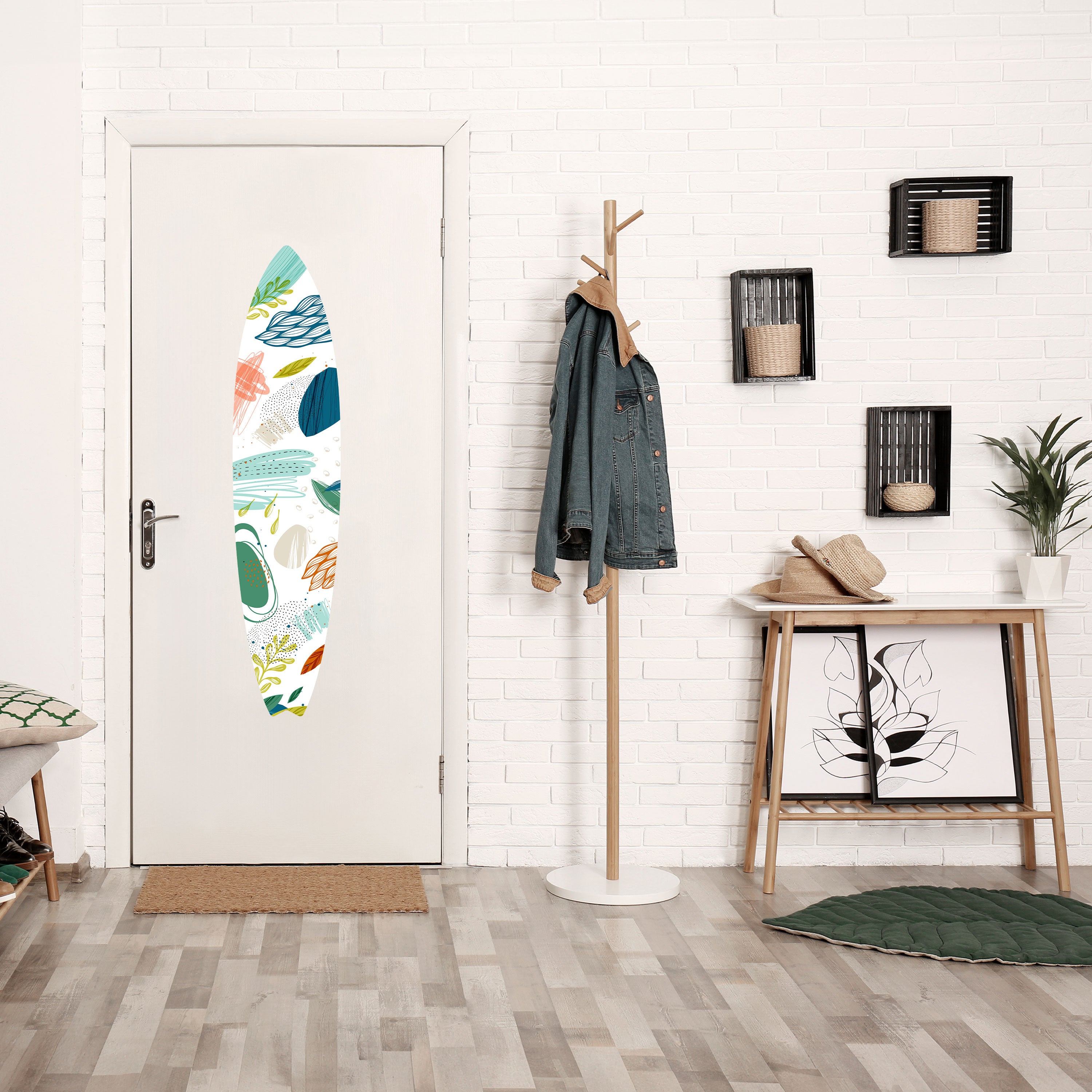 BOTANICAL HURRICANE Naklejka - deska surfingowa