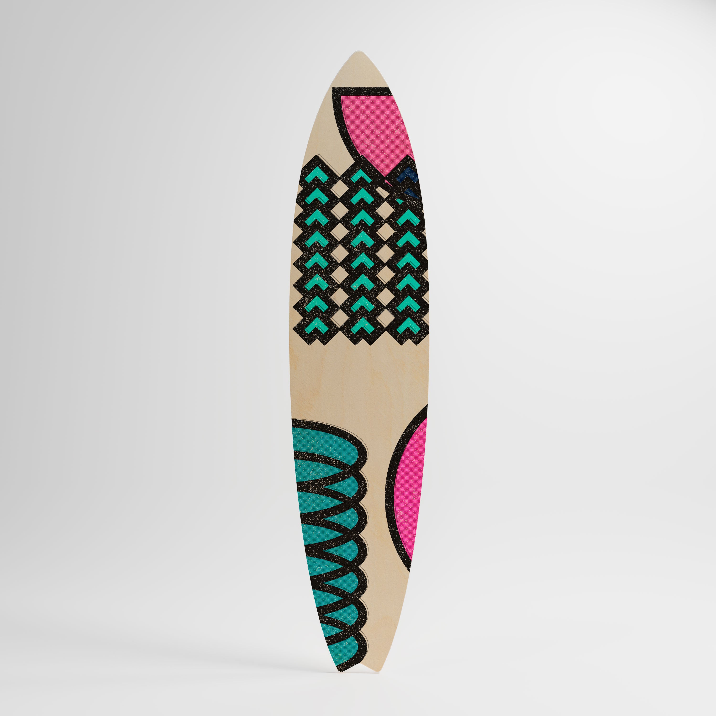GEOMETRIC RHAPSODY Dekoracyjna deska surfingowa