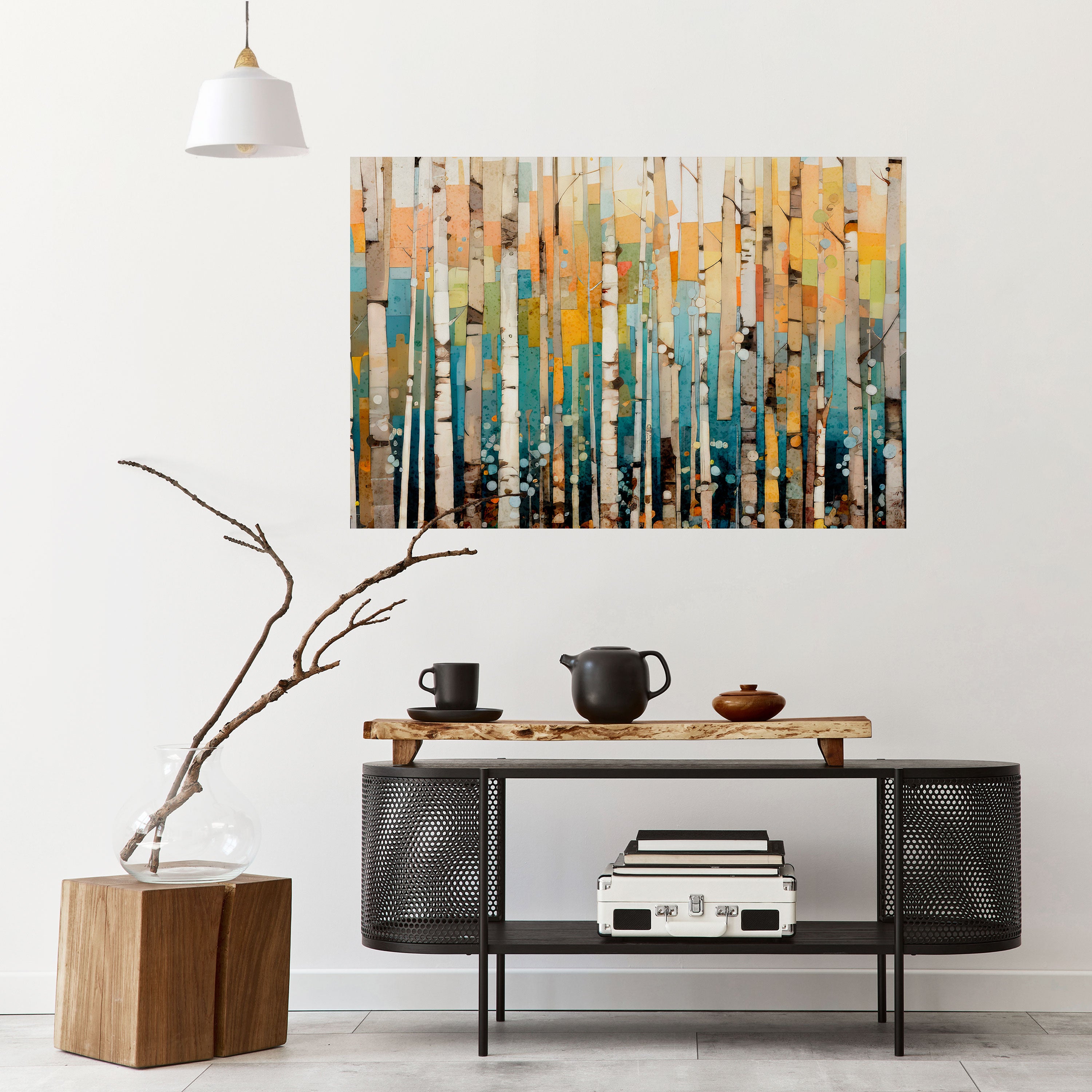 BIRCH KALEIDOSCOPE Naklejka/Plakat poziomy