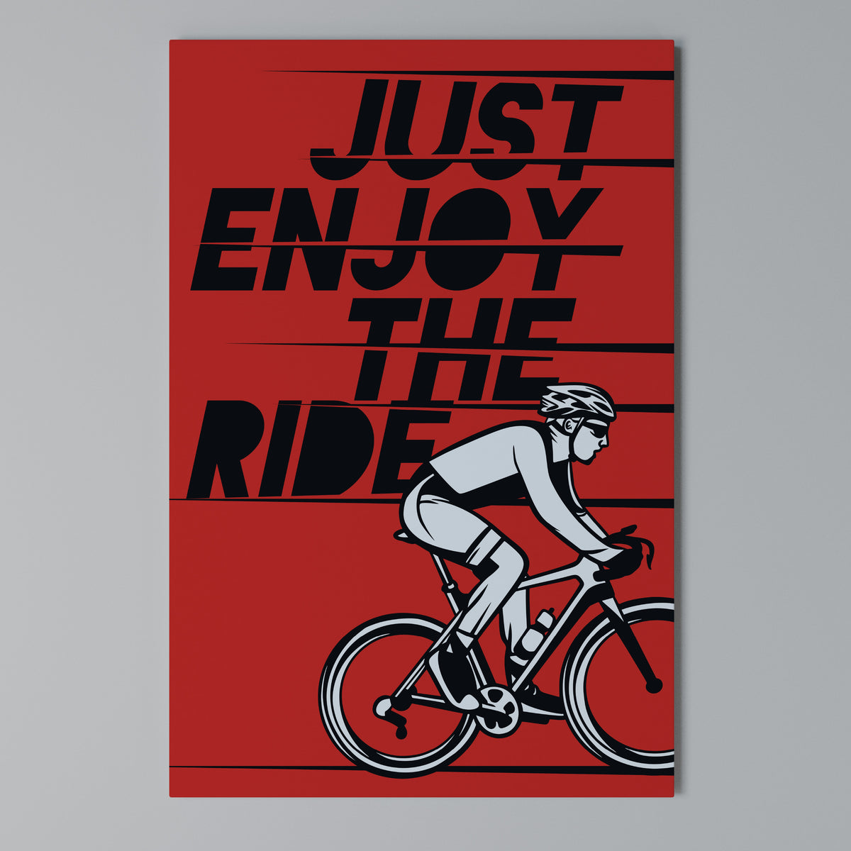ENJOY THE RIDE Pionowy obraz na płótnie