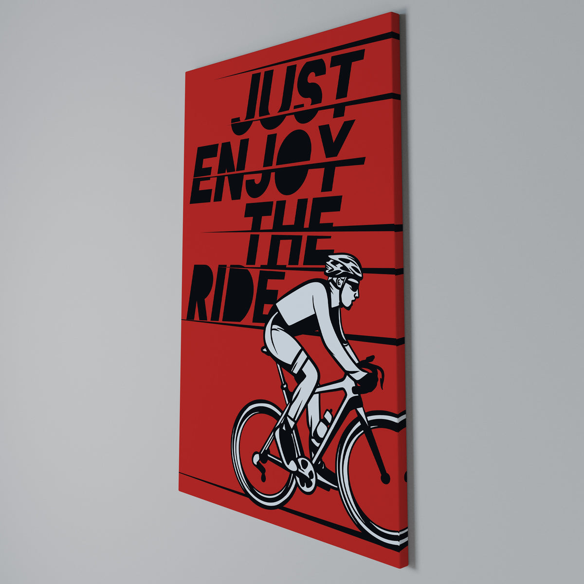 ENJOY THE RIDE Pionowy obraz na płótnie