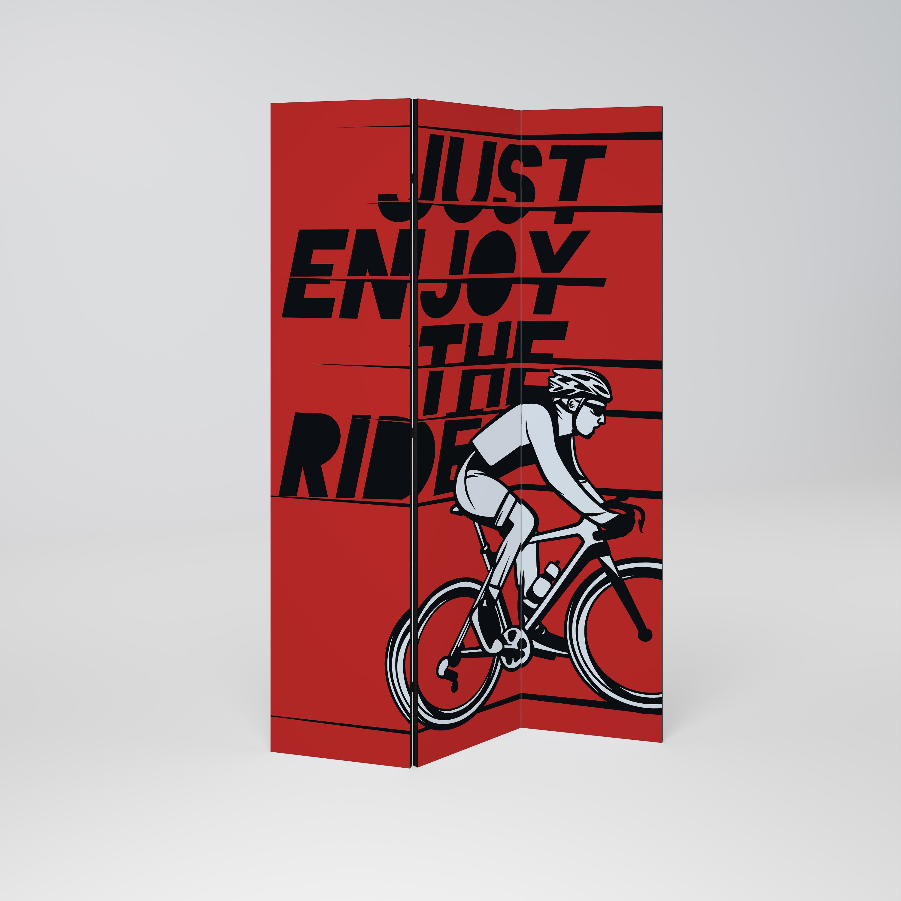 ENJOY THE RIDE Dekoracyjny parawan 3-skrzydłowy