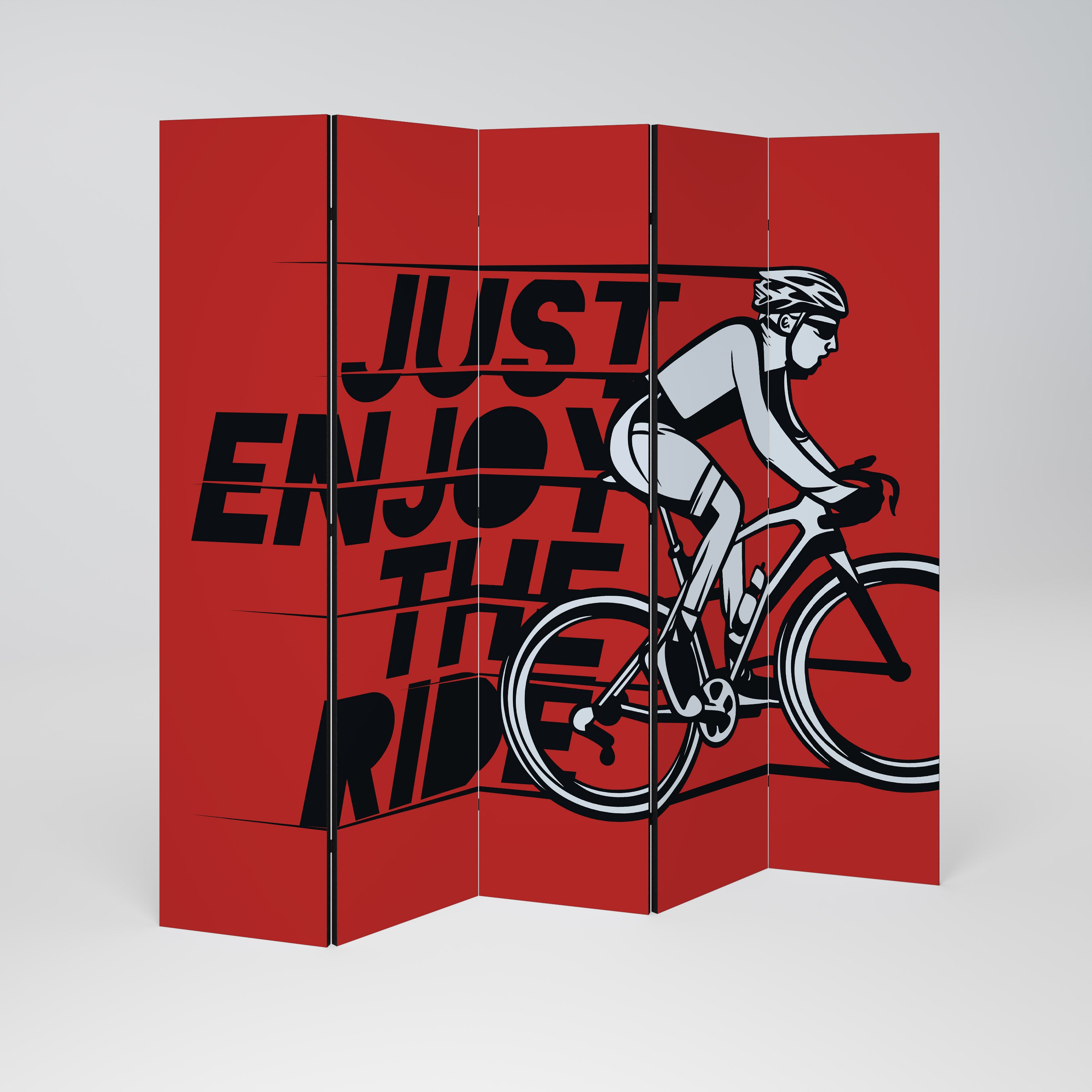 ENJOY THE RIDE Dekoracyjny parawan 5-skrzydłowy