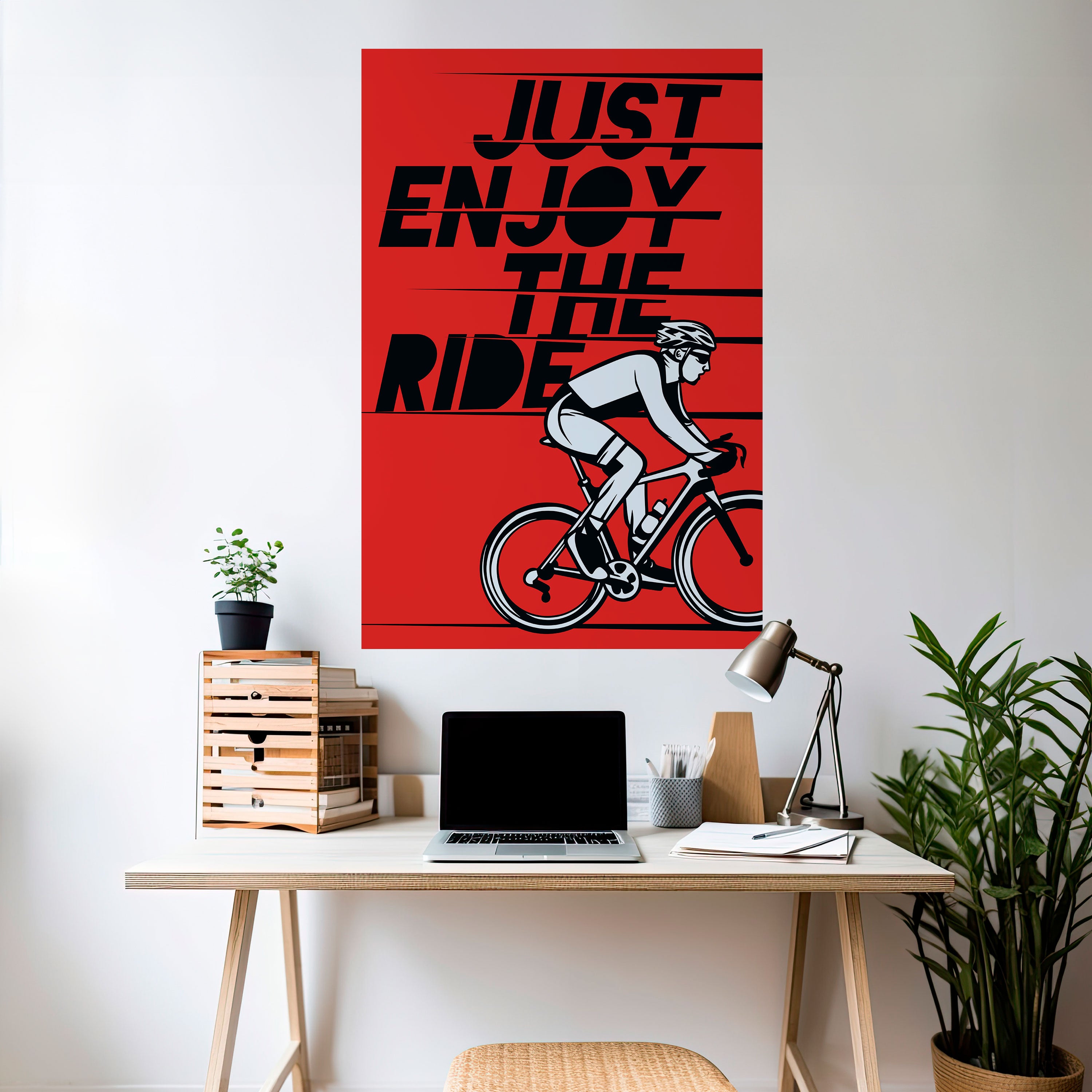 ENJOY THE RIDE Naklejka/Plakat pionowy