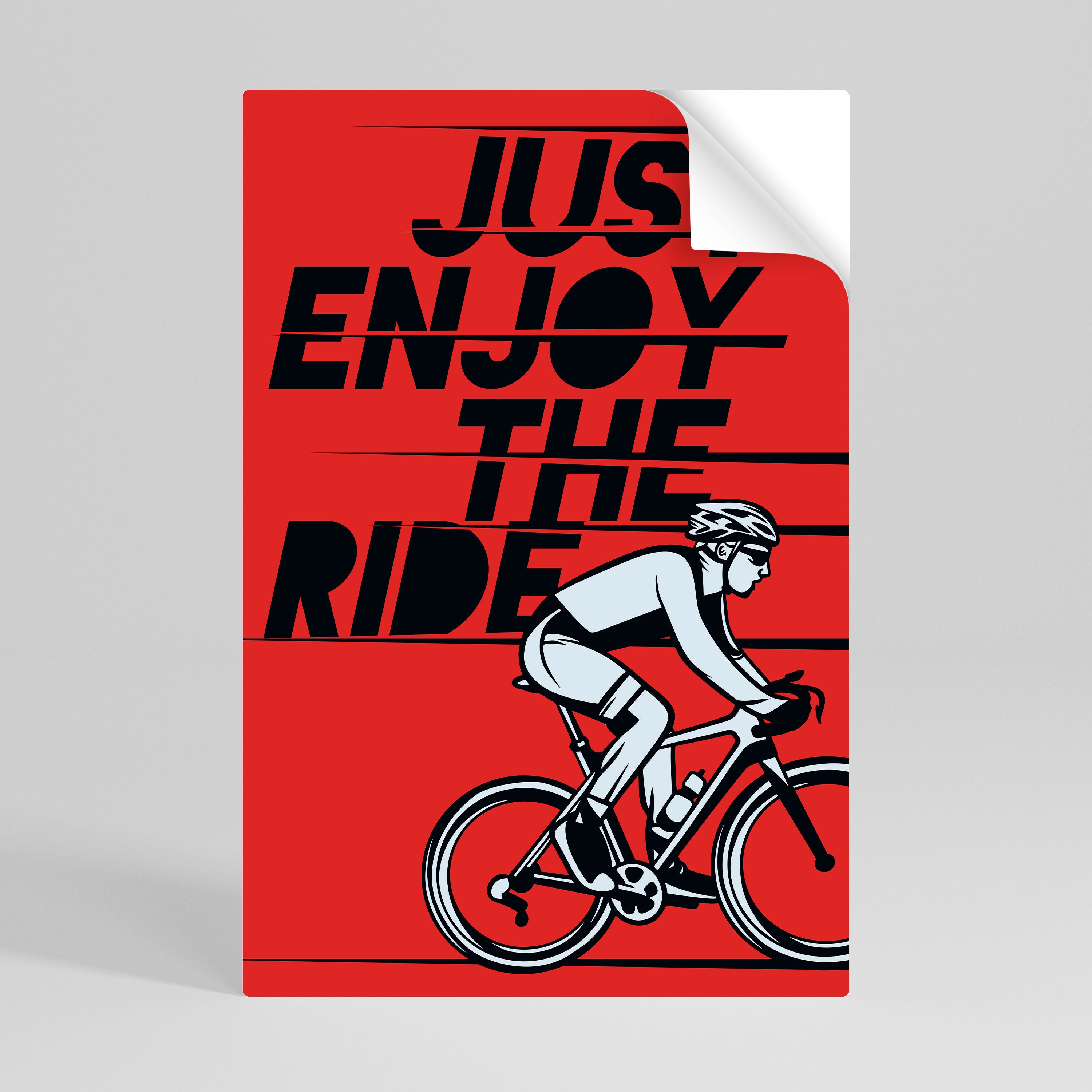 ENJOY THE RIDE Naklejka/Plakat pionowy