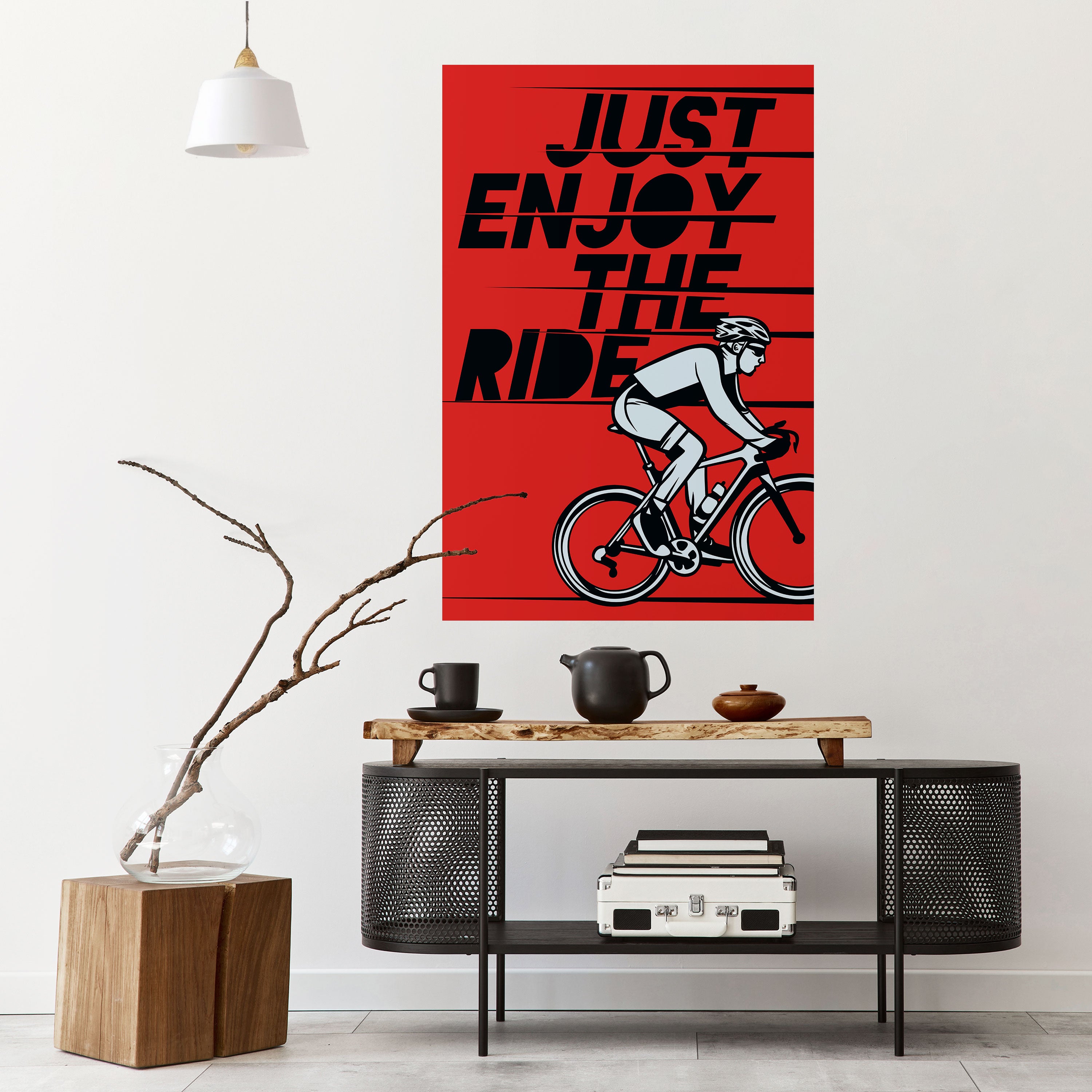 ENJOY THE RIDE Naklejka/Plakat pionowy