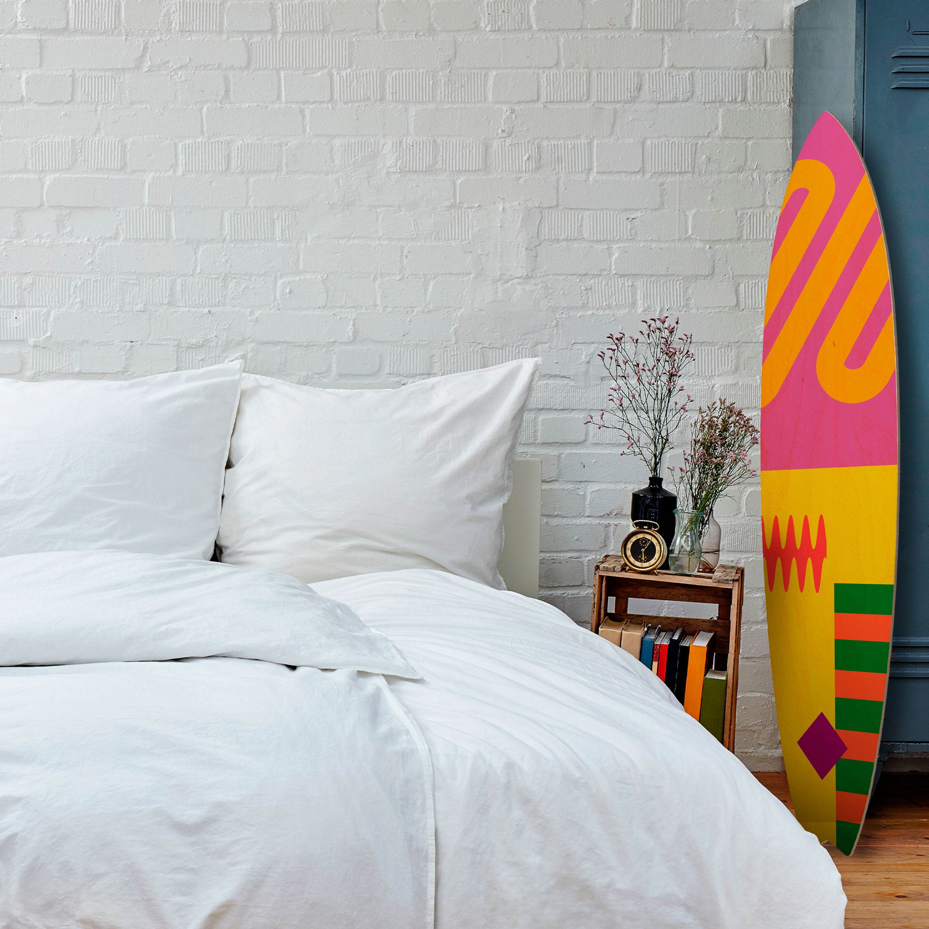 VIVID VIBRATIONS Dekoracyjna deska surfingowa