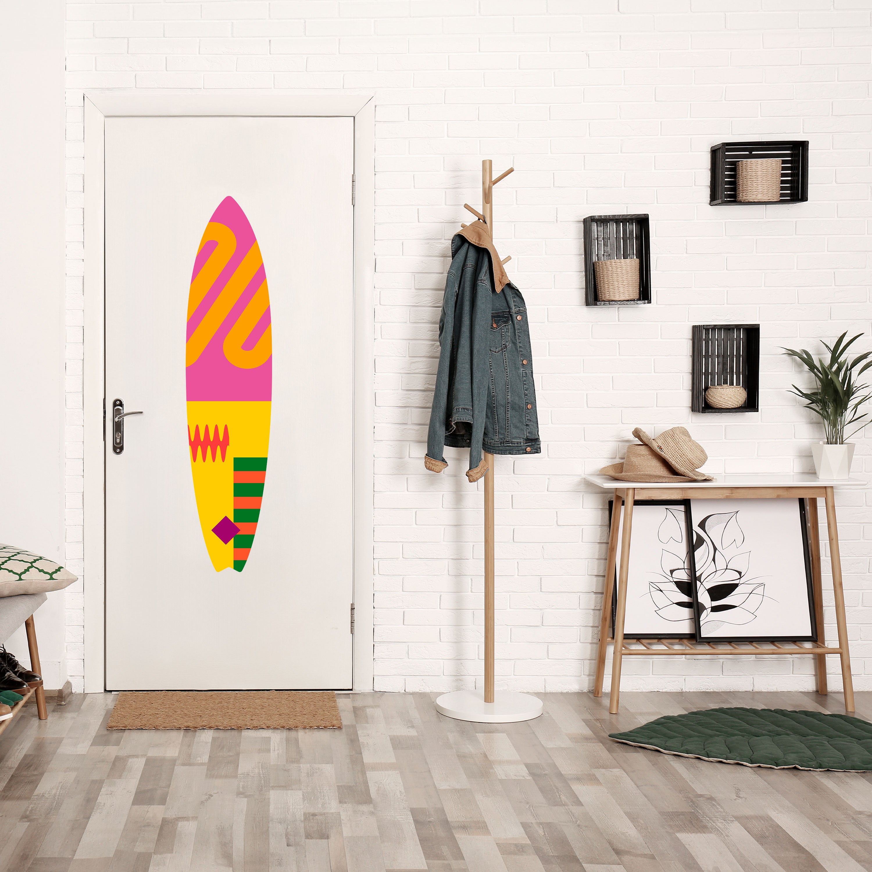 VIVID VIBRATIONS Naklejka - deska surfingowa