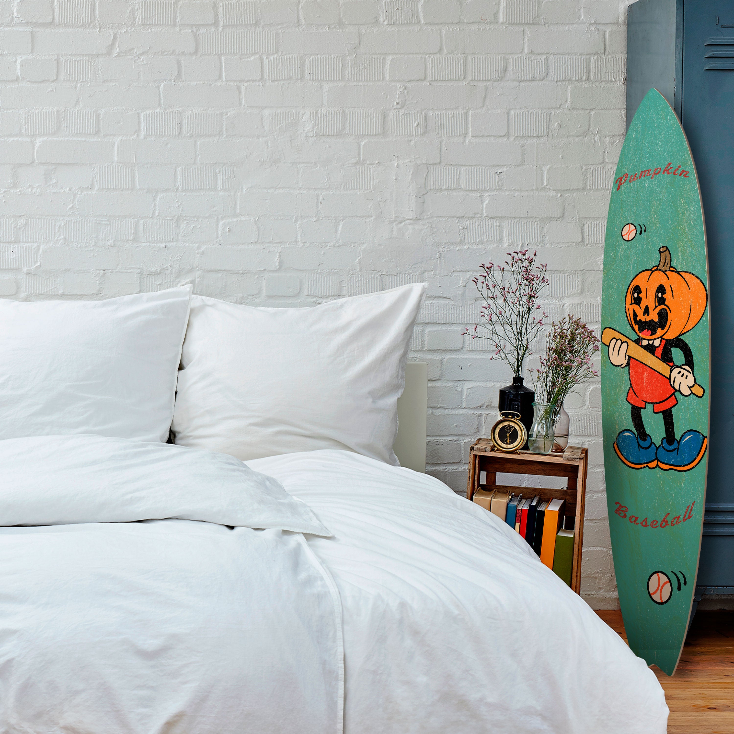 PUMPKIN BASEBALL Dekoracyjna deska surfingowa