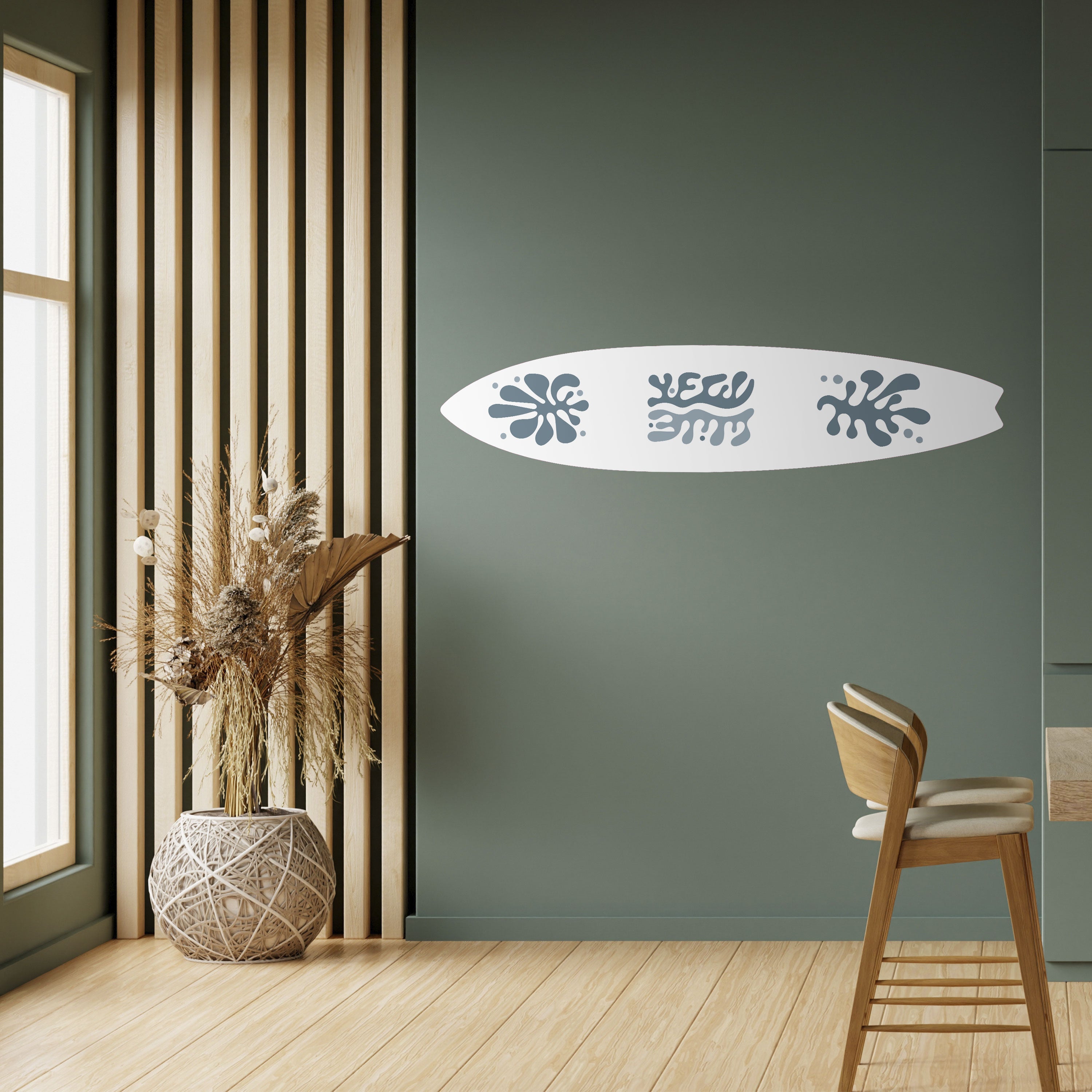 WONDERLAND VEGETATION Naklejka - deska surfingowa