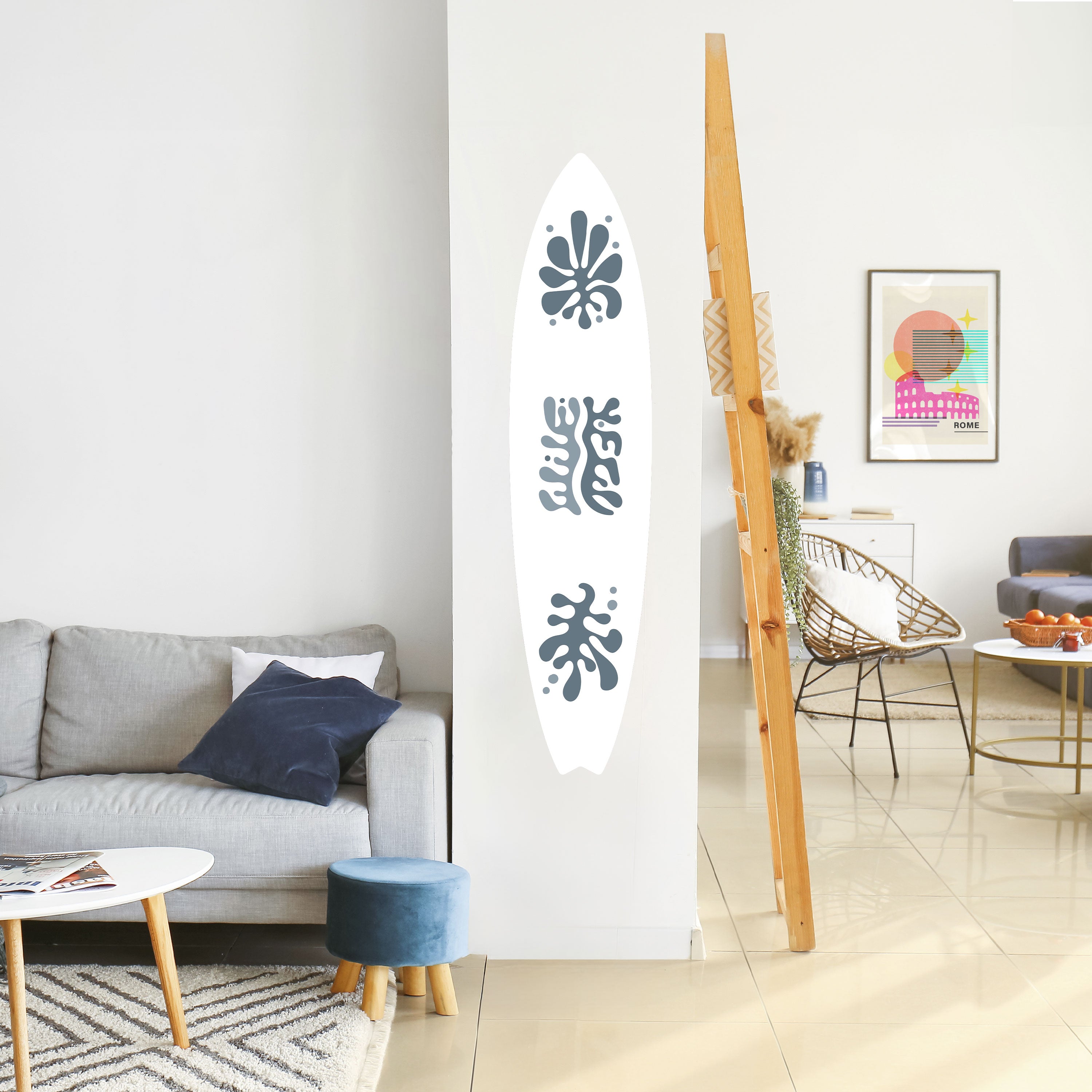 WONDERLAND VEGETATION Naklejka - deska surfingowa