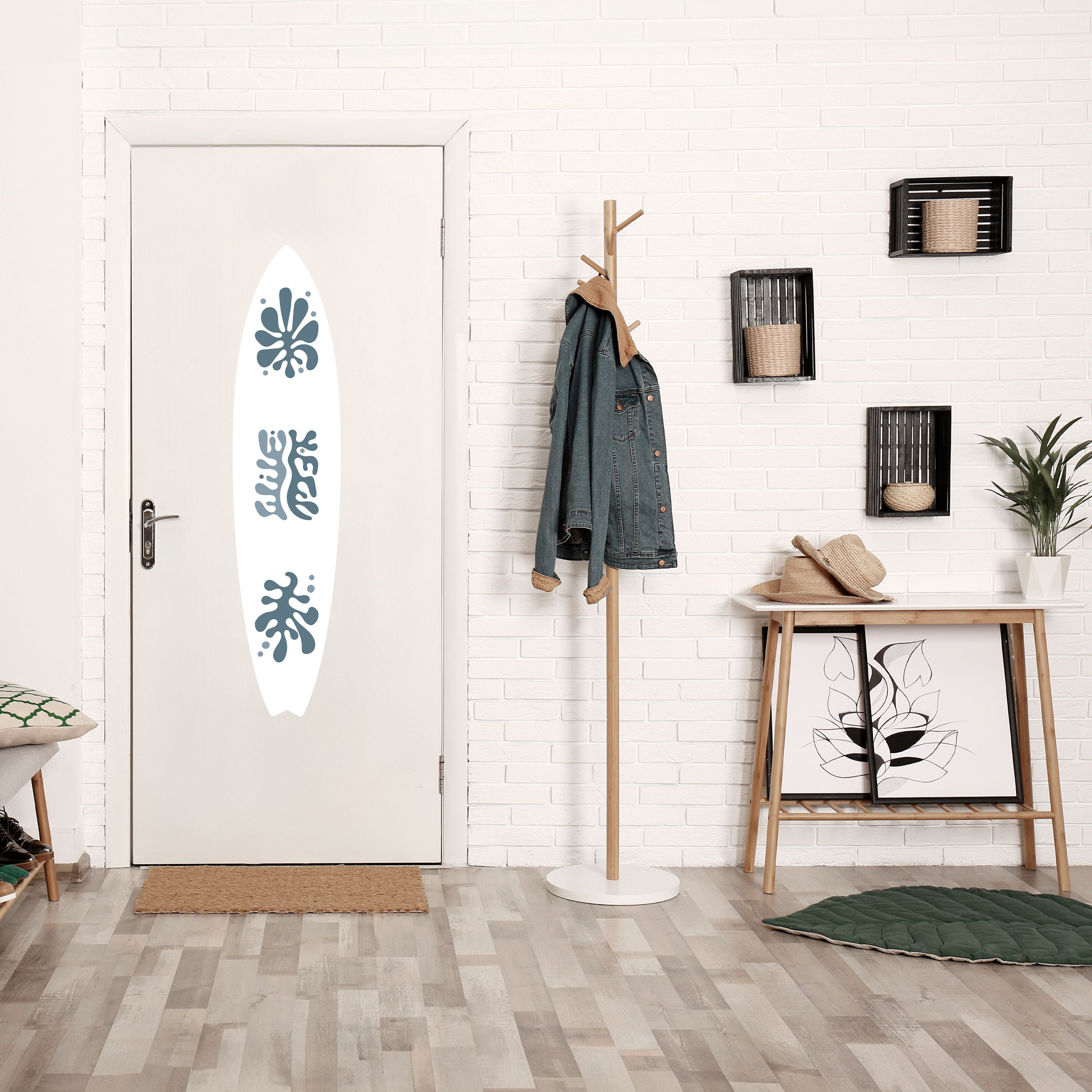 WONDERLAND VEGETATION Naklejka - deska surfingowa