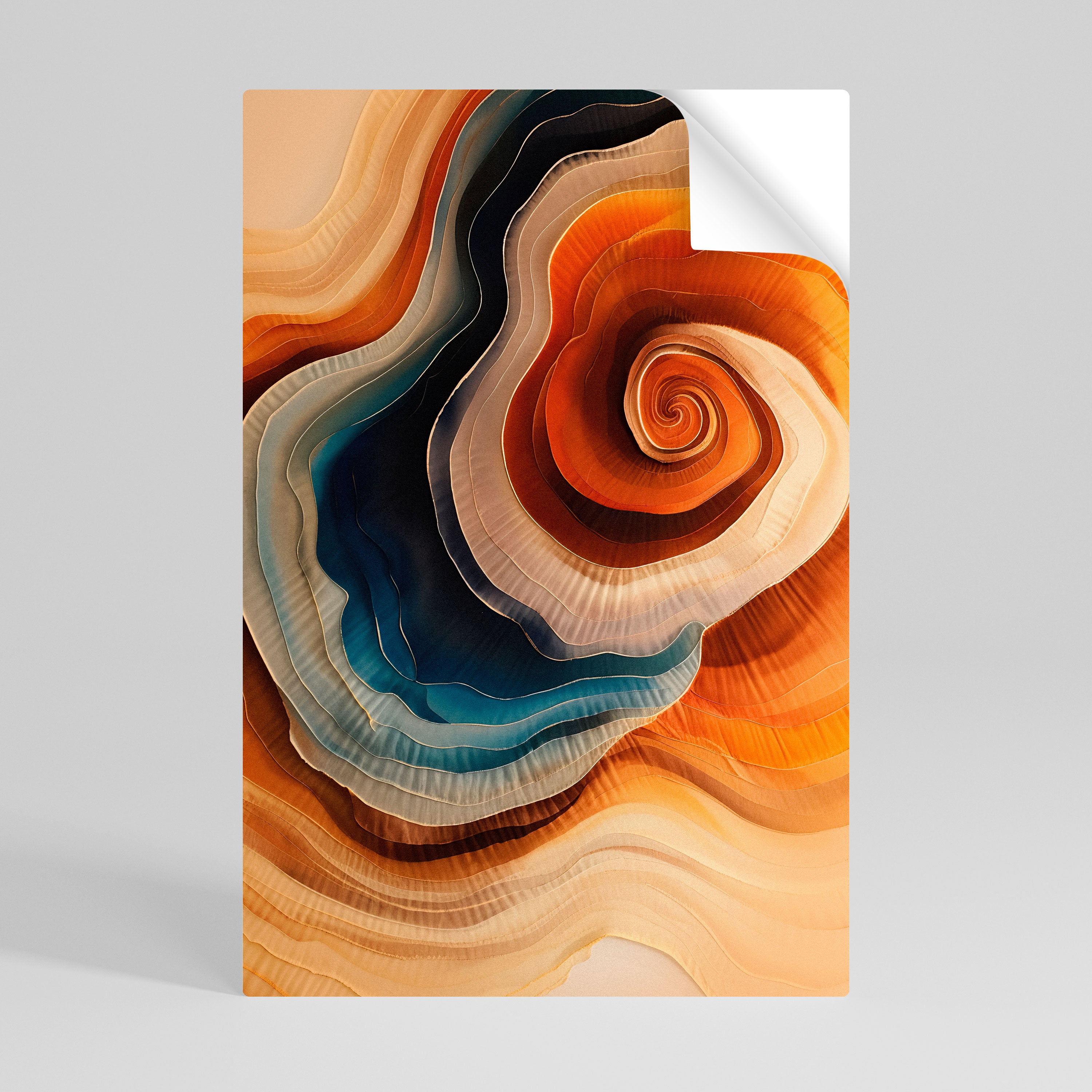 SPIRALING DREAMSCAPE Naklejka/Plakat pionowy